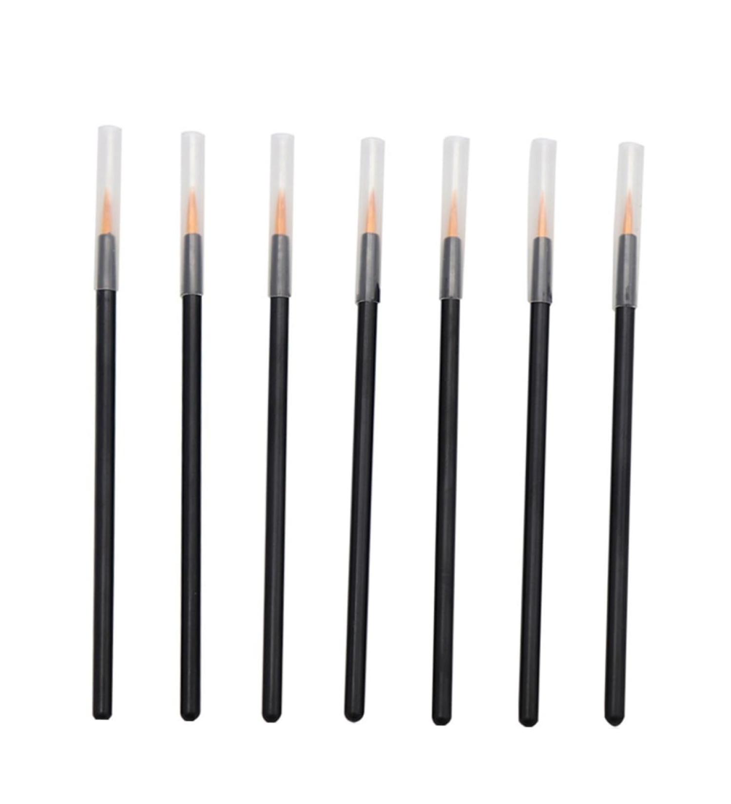 DOITOOL 100pcs Cosmetics Brush Lip Liner Marker Eye Makeup Tools Eyeliner Brush Makeup Brush Disposable - Buy Online on GoSupps.com