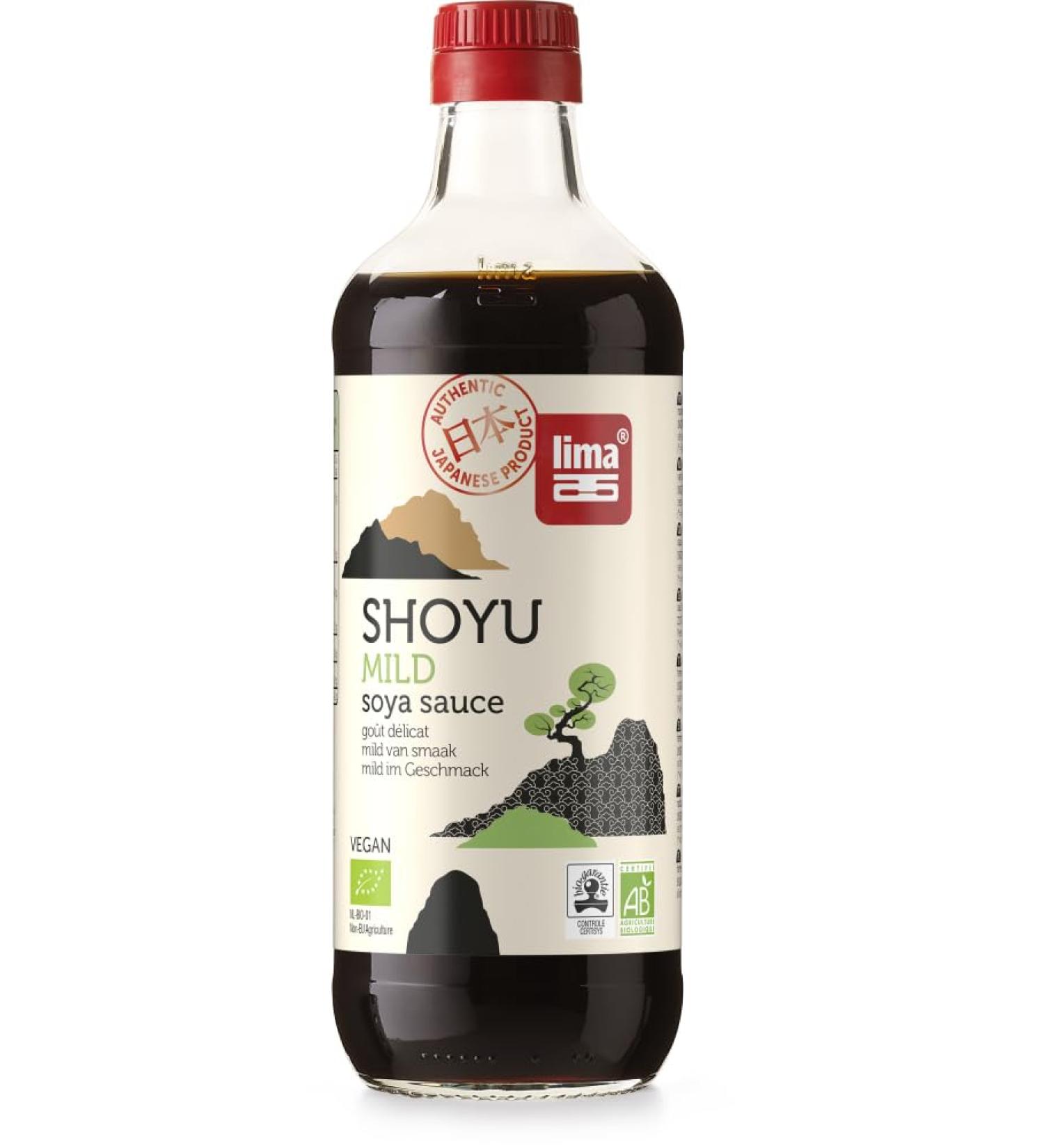 Lima Lima Bio Shoyu Mild (6 x 500 ml)