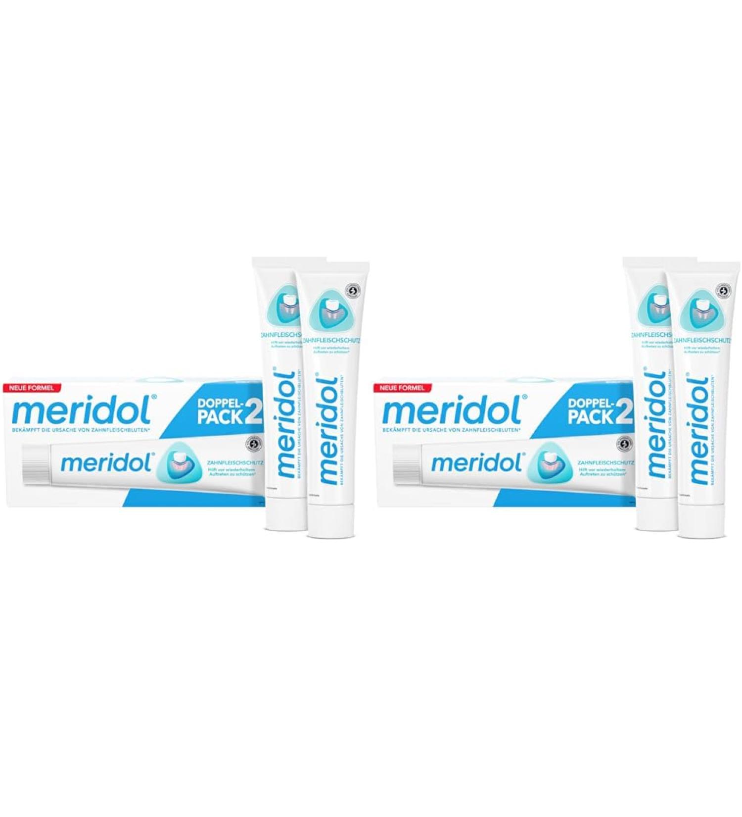 Buy meridol Toothpaste 2x75ml - Fight Gingivitis & Antibacterial Protection | Fast International Shipping - Buy Online on GoSupps.com