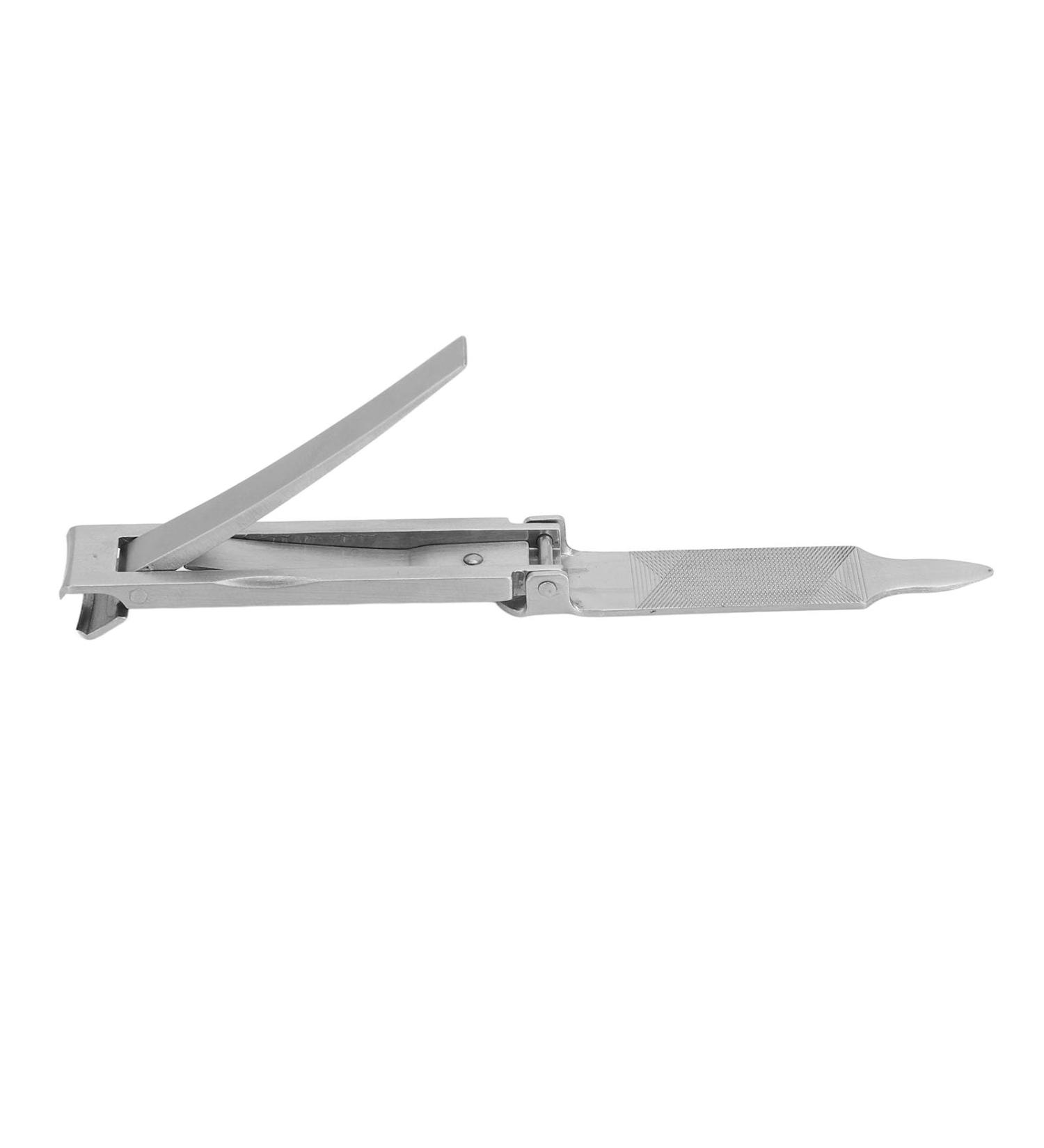 Nail Care Clipper Cutting Folding Stainless Steel Portable Ultra Thin Trimming Nail Clipper - Buy Online on GoSupps.com