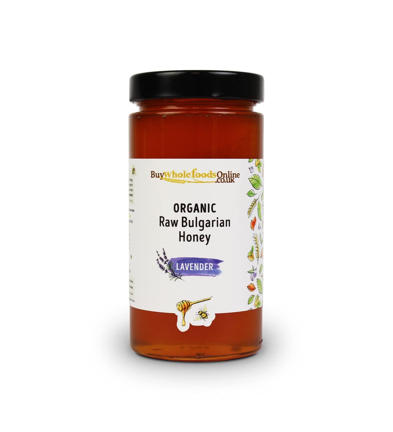 Organic Raw Lavender Bulgarian Honey 700g (BWFO)
