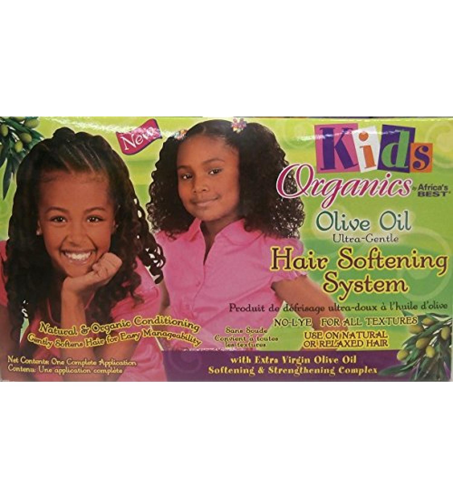 Africa's Best Kids Organics Olive Oil Ultra Gentle Hair Softening System