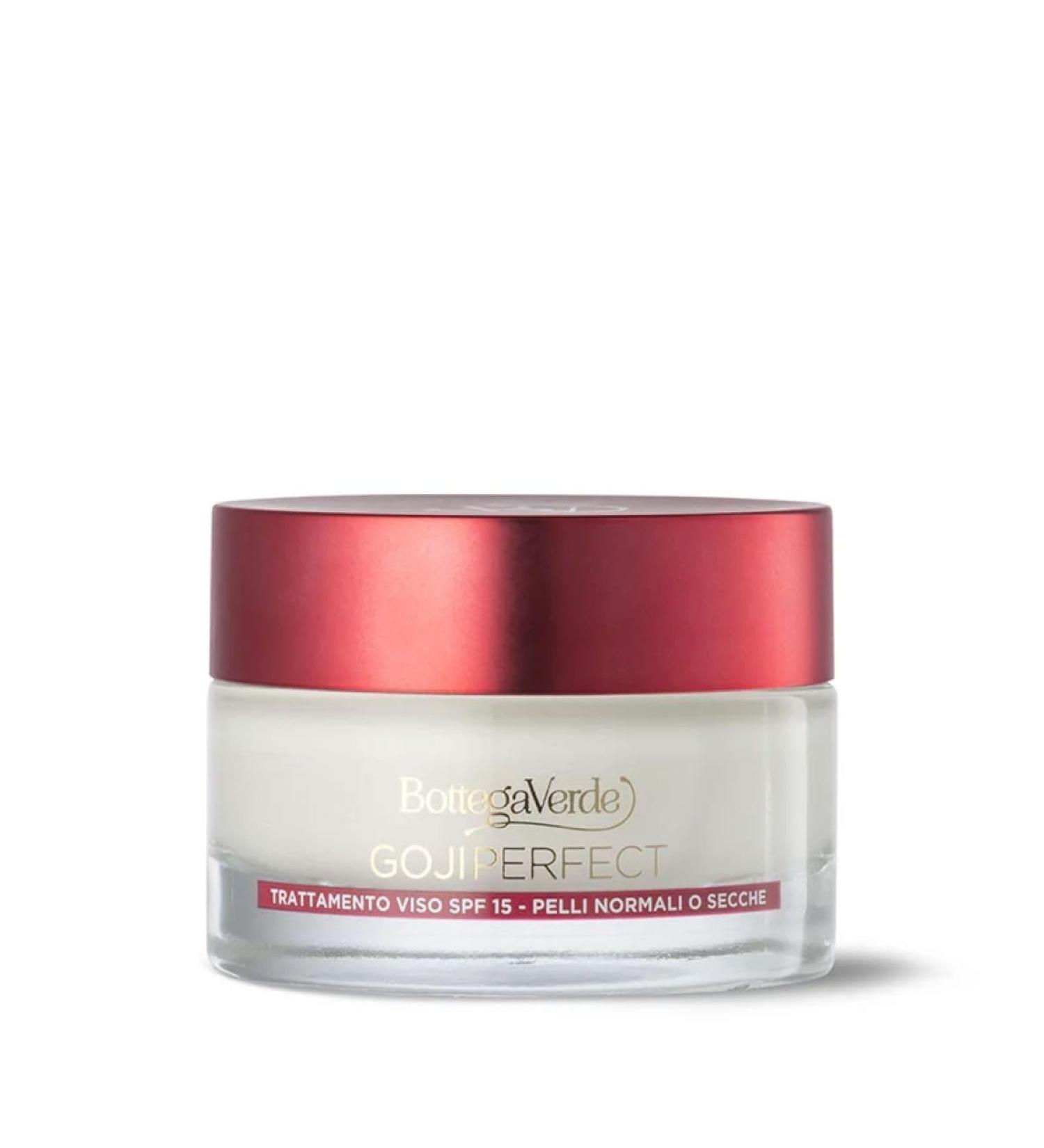  Bottega Verde Bottega Verde Goji Perfect - Facial Care - Intensive Anti-Wrinkle Antioxidant - with Pro-Retinol and Goji Extract (50 ml) - Normal or Dry Skin - SPF 15 - Buy Online on GoSupps.com