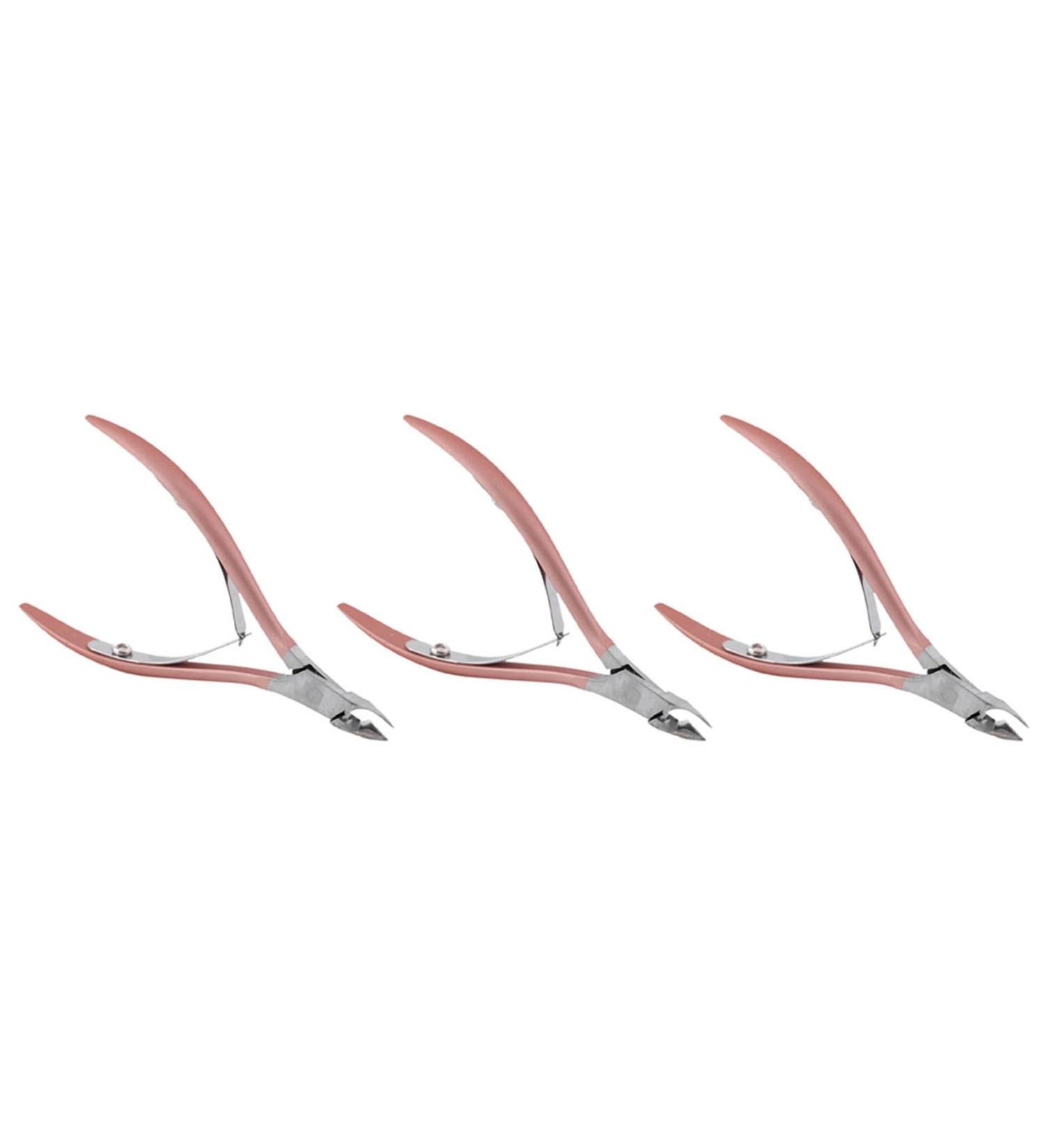 ISTOVO 3X Nail Tweezer Cutter Nipper Clipper Remover Manicure Art Grooming Tool Beauty Nail Pliers - Buy Online on GoSupps.com