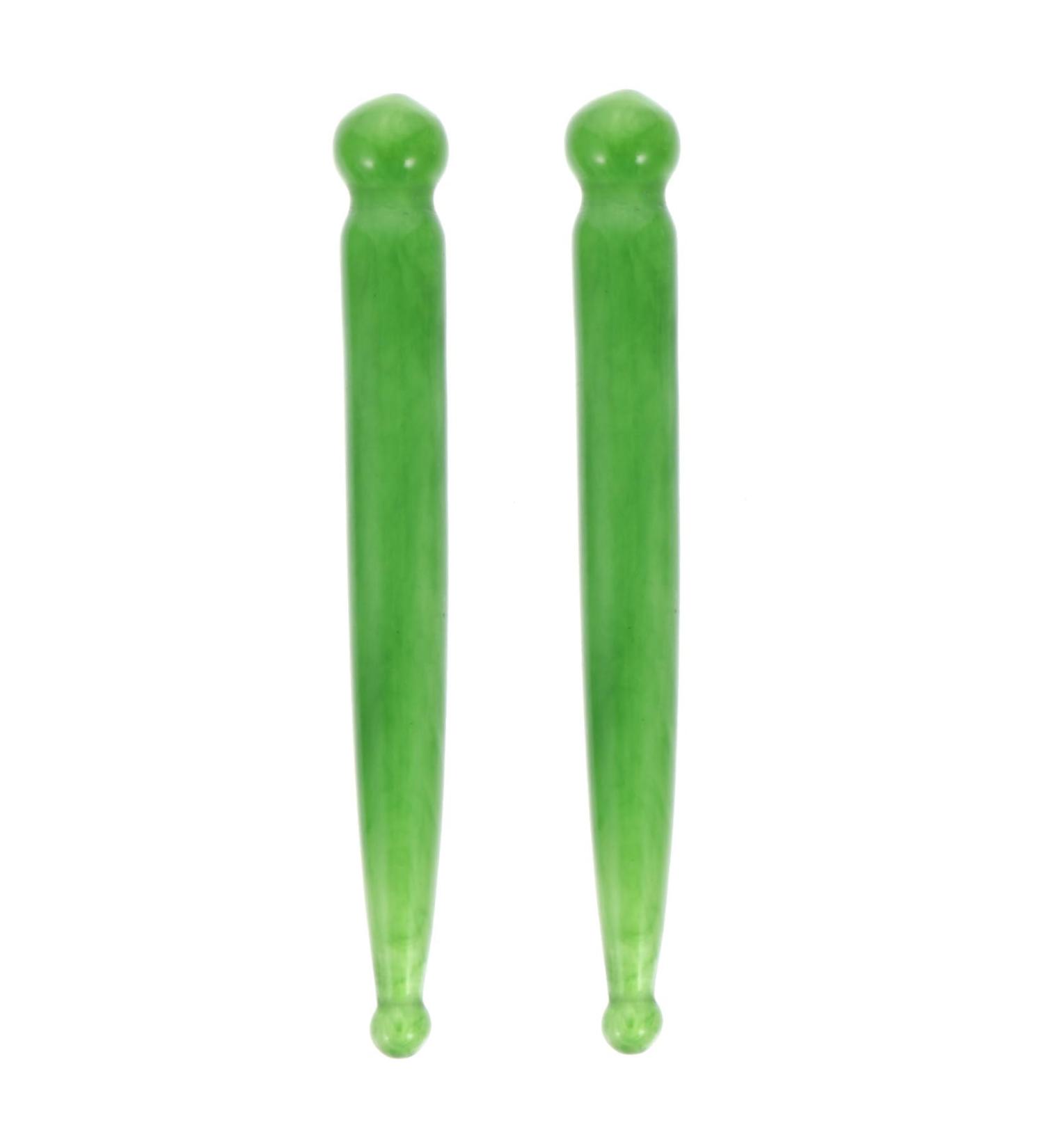Lurrose Multi-Functional Jade Massage Bar & Reflex Zone Tool - Face and Body Care | International Shipping Available - Buy Online on GoSupps.com