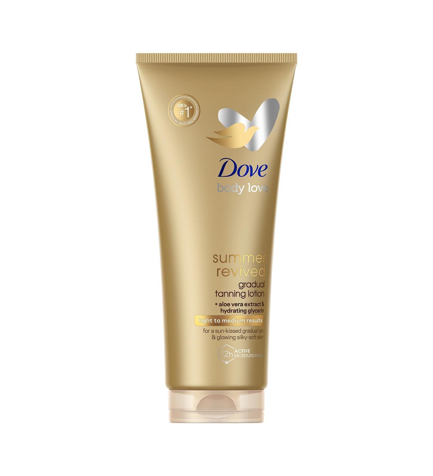 Dove Derma Spa Fair to Medium Summer Revived 200 ml - Buy Online on GoSupps.com