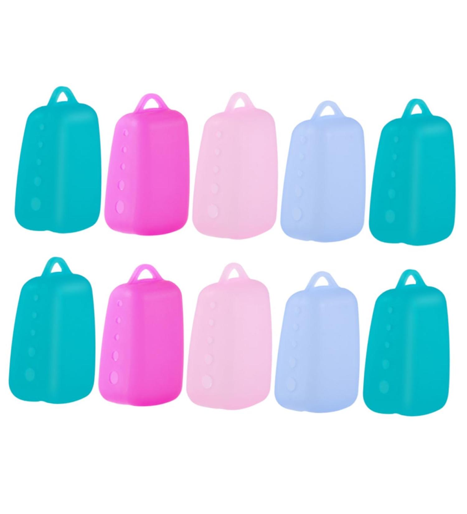 Minkissy 10pcs Dustproof Toothbrush Cover Set | Toothbrush Protector & Holder for Travel - Eco-Friendly & Portable - Buy Online on GoSupps.com