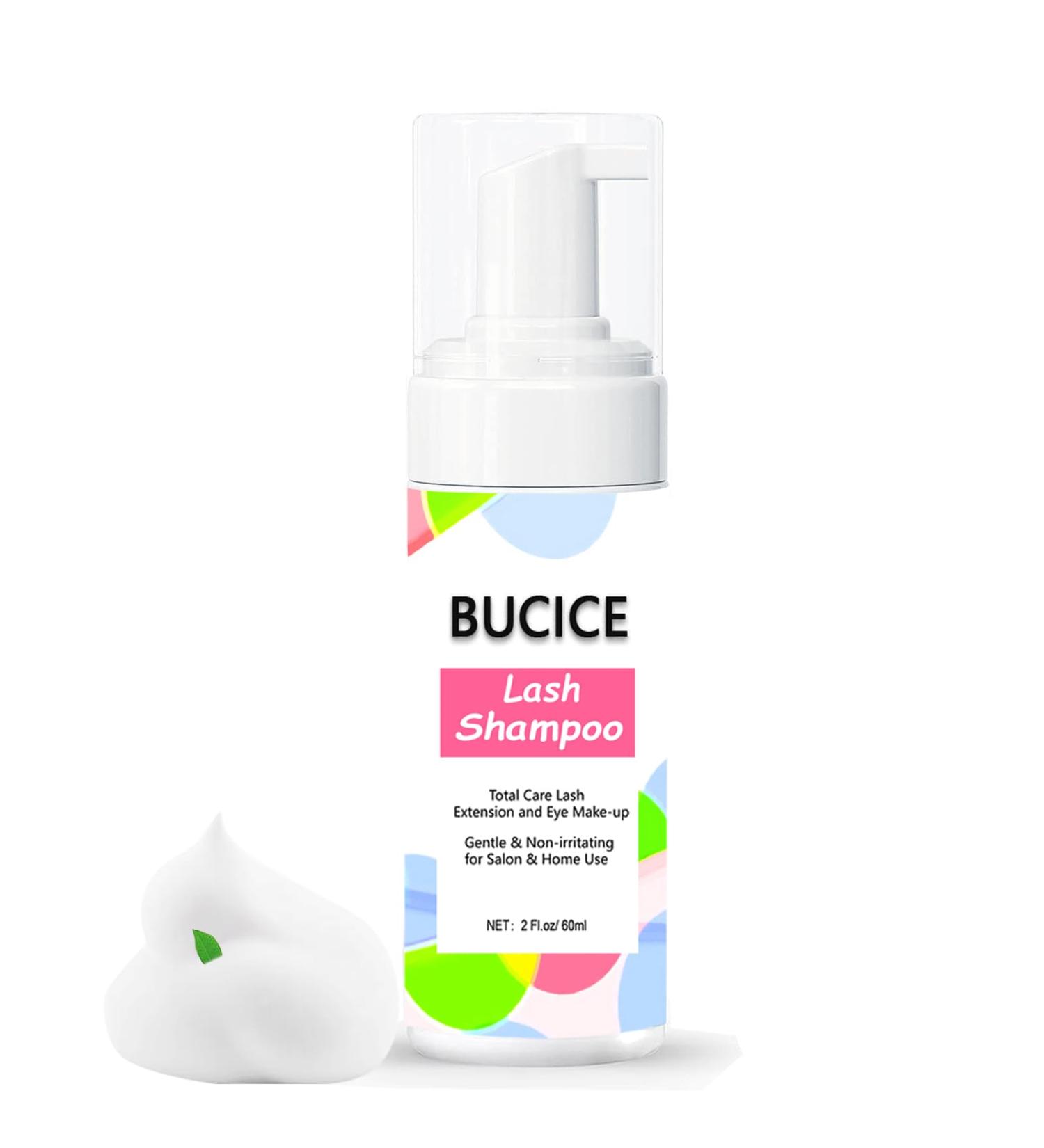 Buy 2.02 fl. oz Lash Shampoo for Lash Extensions - Foaming Cleanser & Safe Eye Makeup Remover for Professional & Home Use - 60ml - Buy Online on GoSupps.com