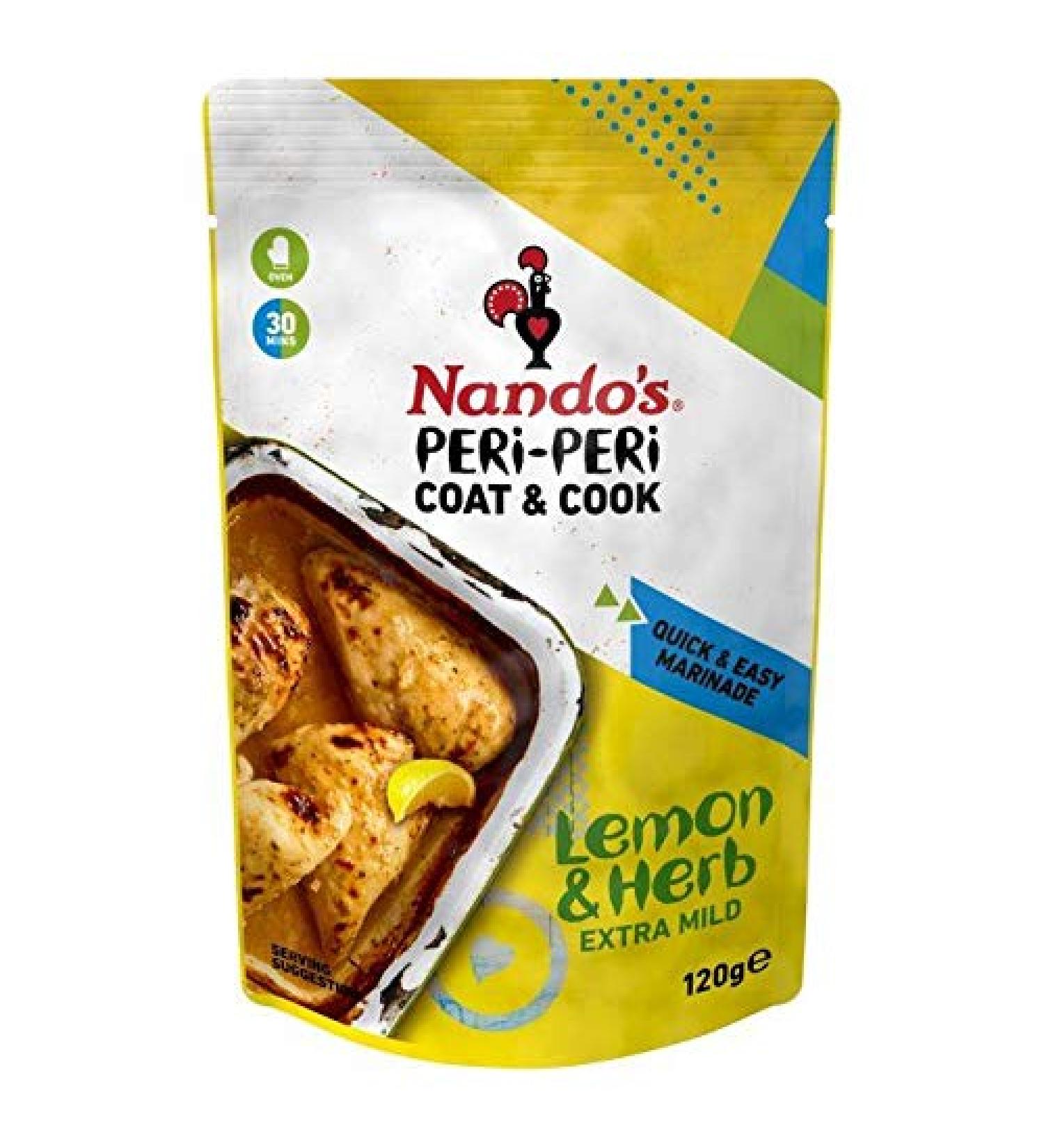 Nando's Nando's Coat 'n Cook Peri Marinade Lemon and Grass 120g