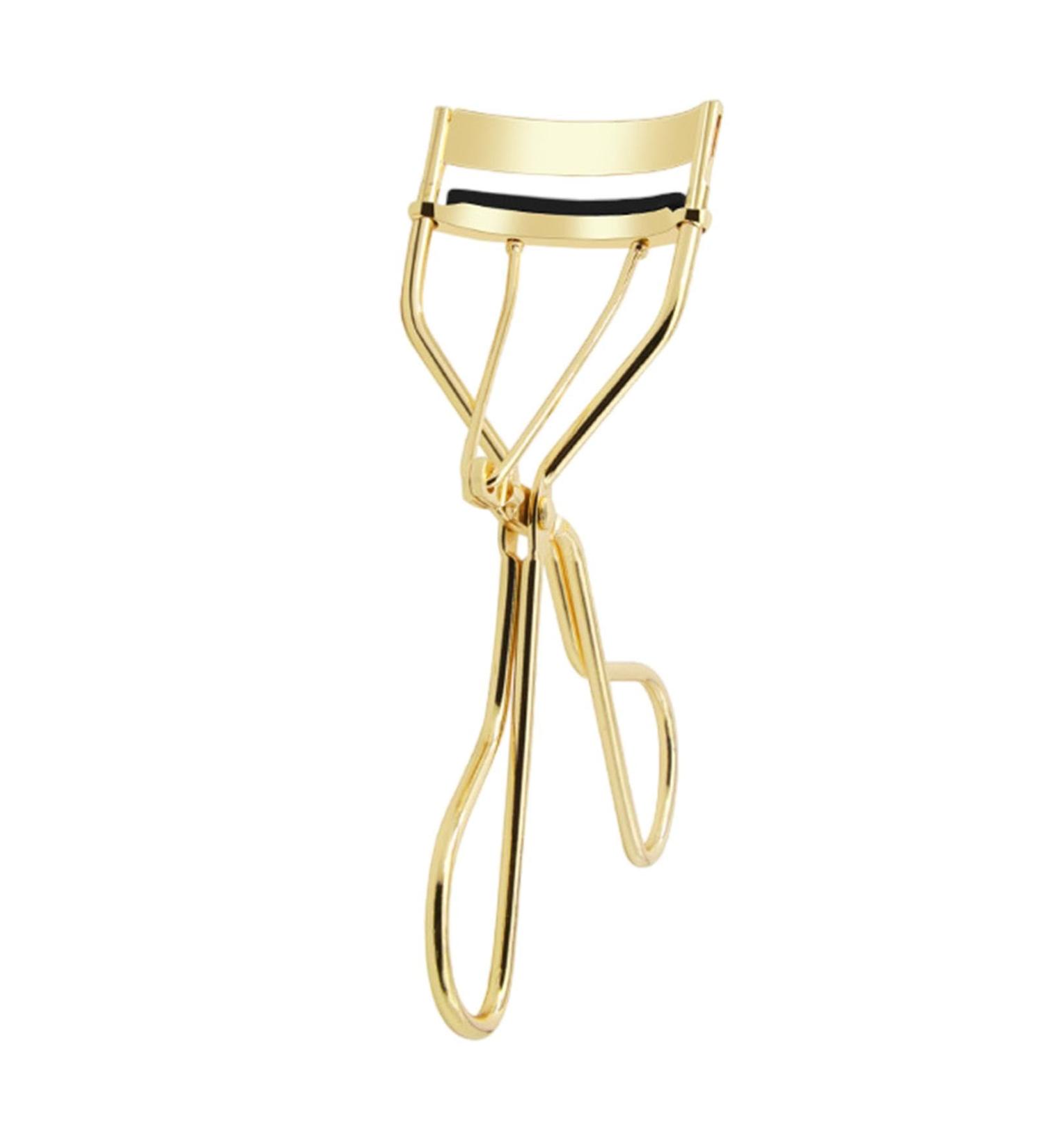 Eyelash Curler Handheld No Eye Lash Curler - Dramatically Curled Eyelashes Curler with Padded Handle for Long Lasting Effect Gold-plated-pvc Box - Buy Online on GoSupps.com