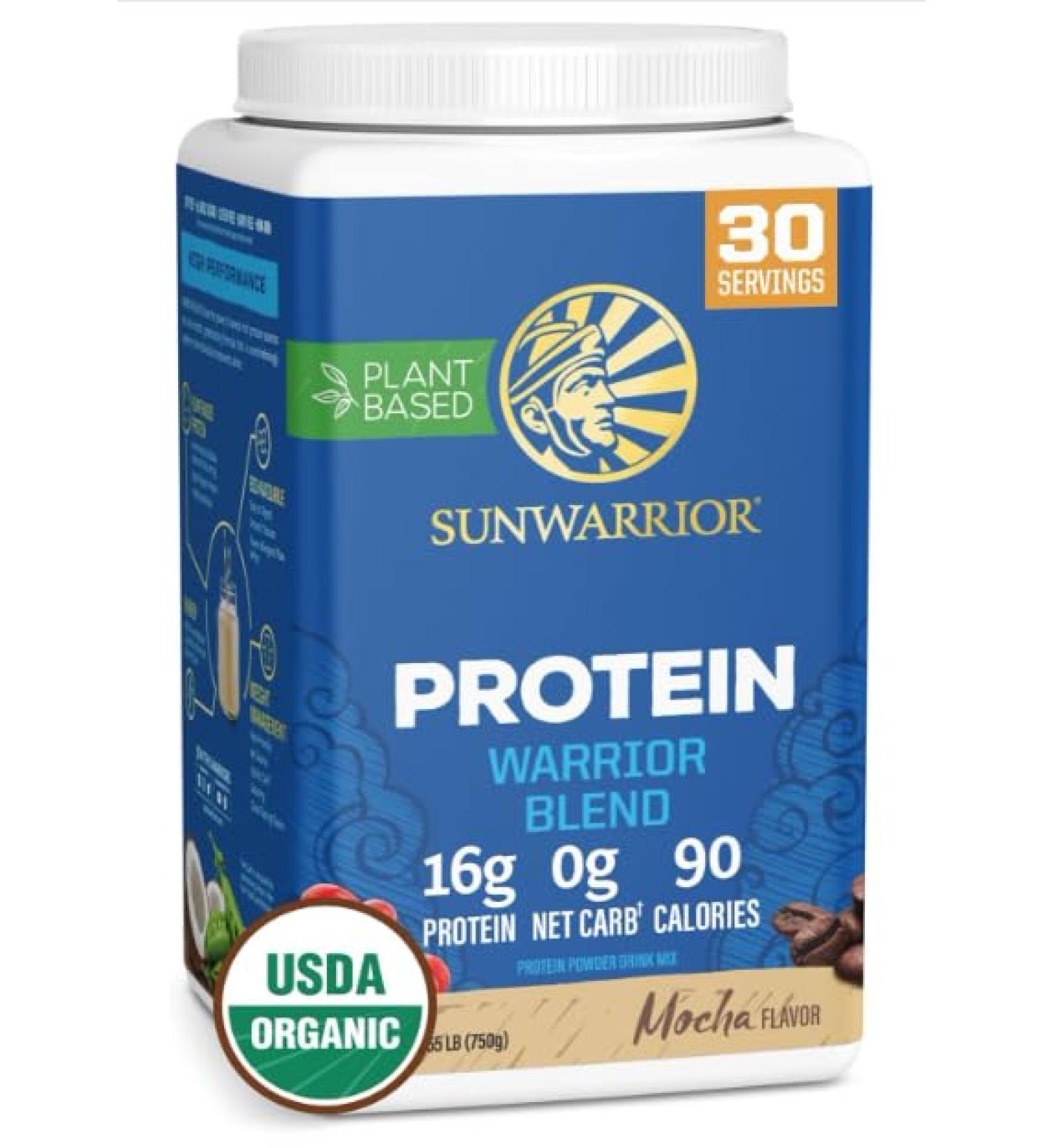 2250 N Coral Canyon Vegetable Warrior Protein Warrior Blend Mocha 750g - Buy Online on GoSupps.com