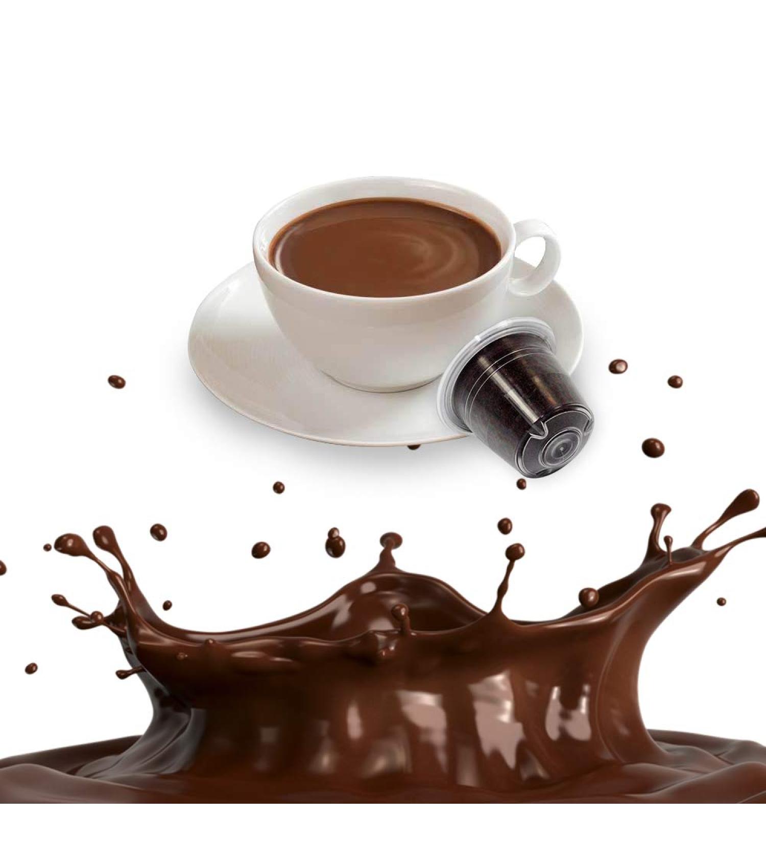 KICKKICK Kickkick Kickkick Aroma Chocolate 10 Nespresso Compatible Capsules - Chocolate Soluble Pods