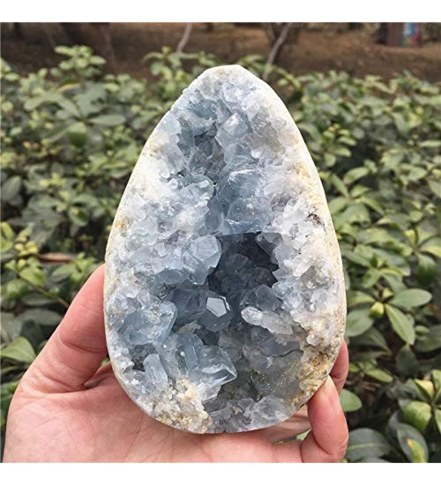 Large Size Natural Kyanite Quartz Crystal Cluster Egg Rough Druzy Geode Specimen MineralsAs Crystal Cluster - Buy Online on GoSupps.com