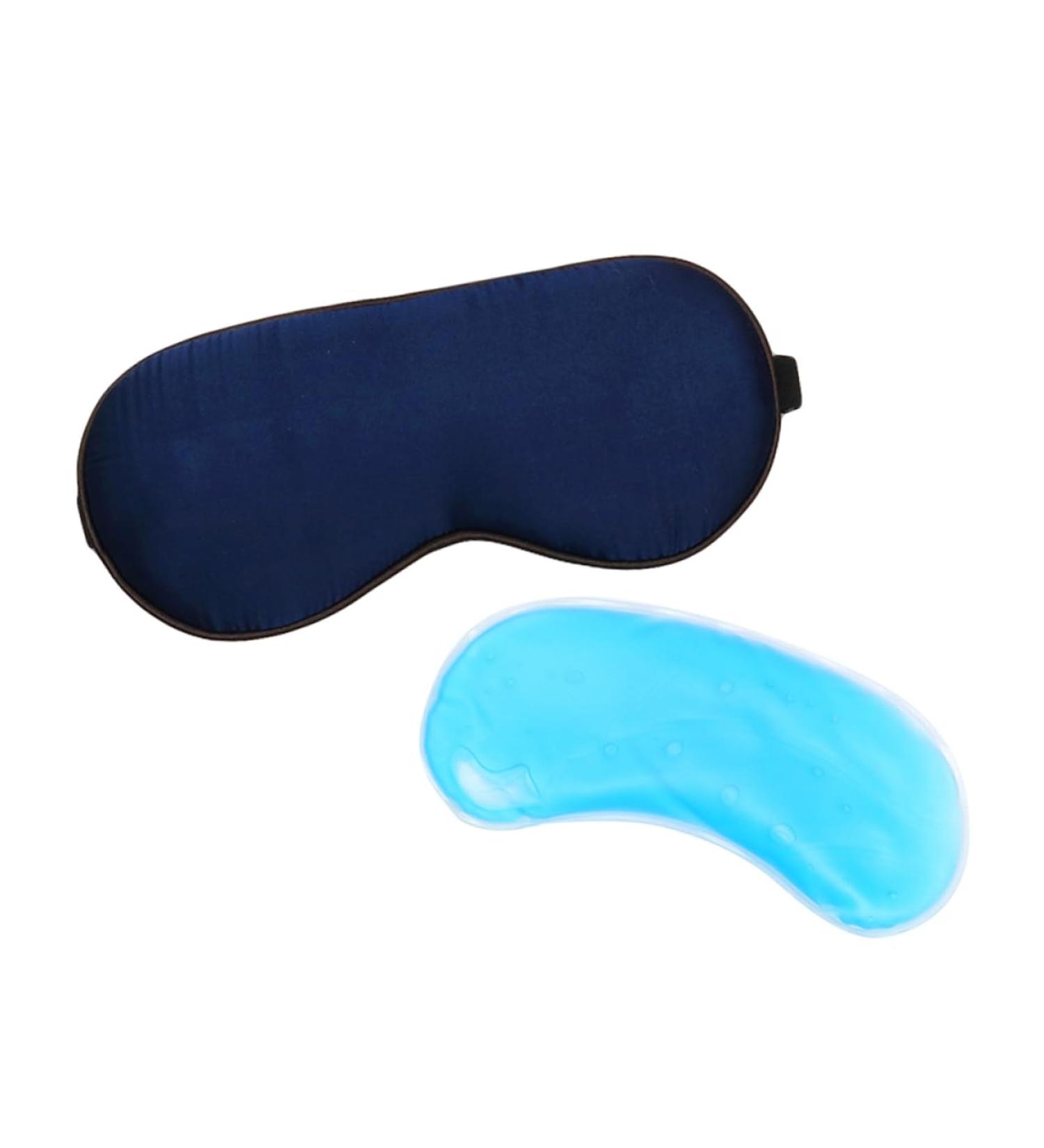 minkissy 1pc Reusable Patch Eye Mask Travel Eye Mask Silk Fabric Eye Mask Reusable Eye Mask Eye Masks Sleep Helper Lightproof Patch Cold Hot Compress Eye Mask to Sleep Goggles - Buy Online on GoSupps.com