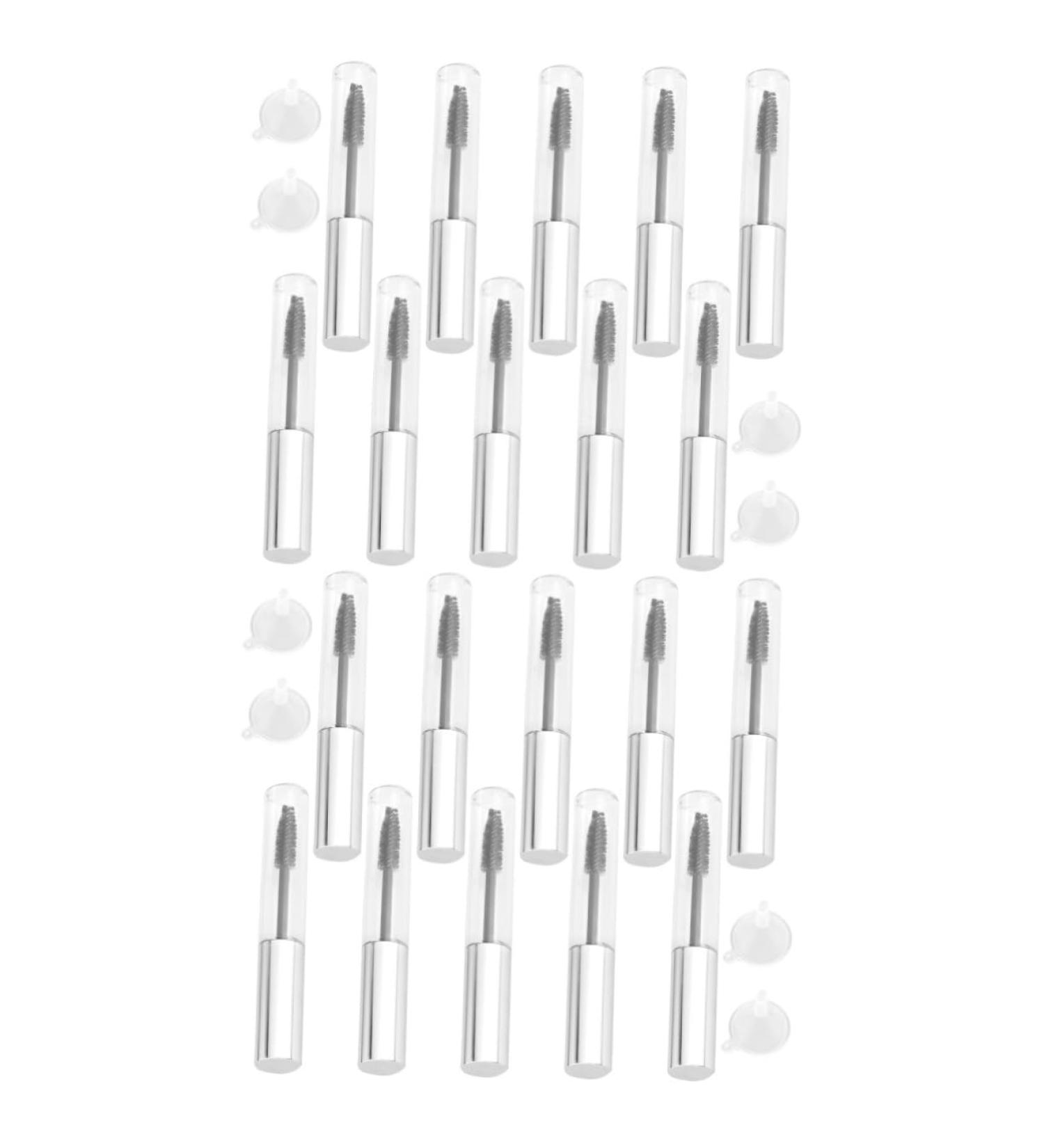 Didiseaon 20 Pcs Mascara Bottle Refillable Mascara Tube Eyelash Mascara Eyeliner Tube Supplies With Cover - Buy Online on GoSupps.com