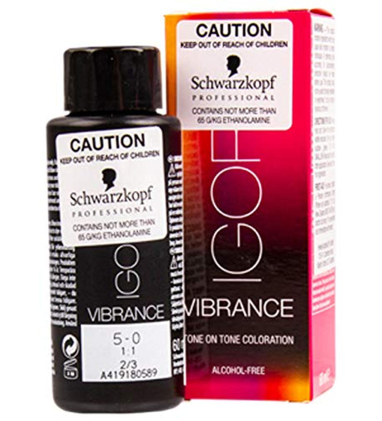 Schwarzkopf Igora Vibrance Tone On Tone Coloration 60ml 7-55