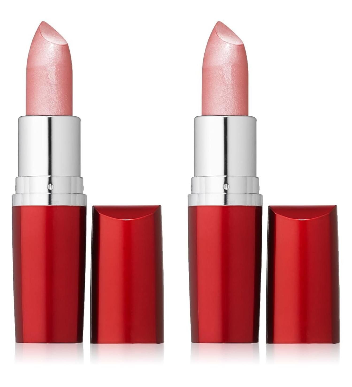 Maybelline New York Moisturizing Lipstick with Jojoba Oil - Metallic Mauve (No. 132) Creamy Texture Hydrating & Nourishing 2 Pack (5G Each) - International Shipping Available - Buy Online on GoSupps.com