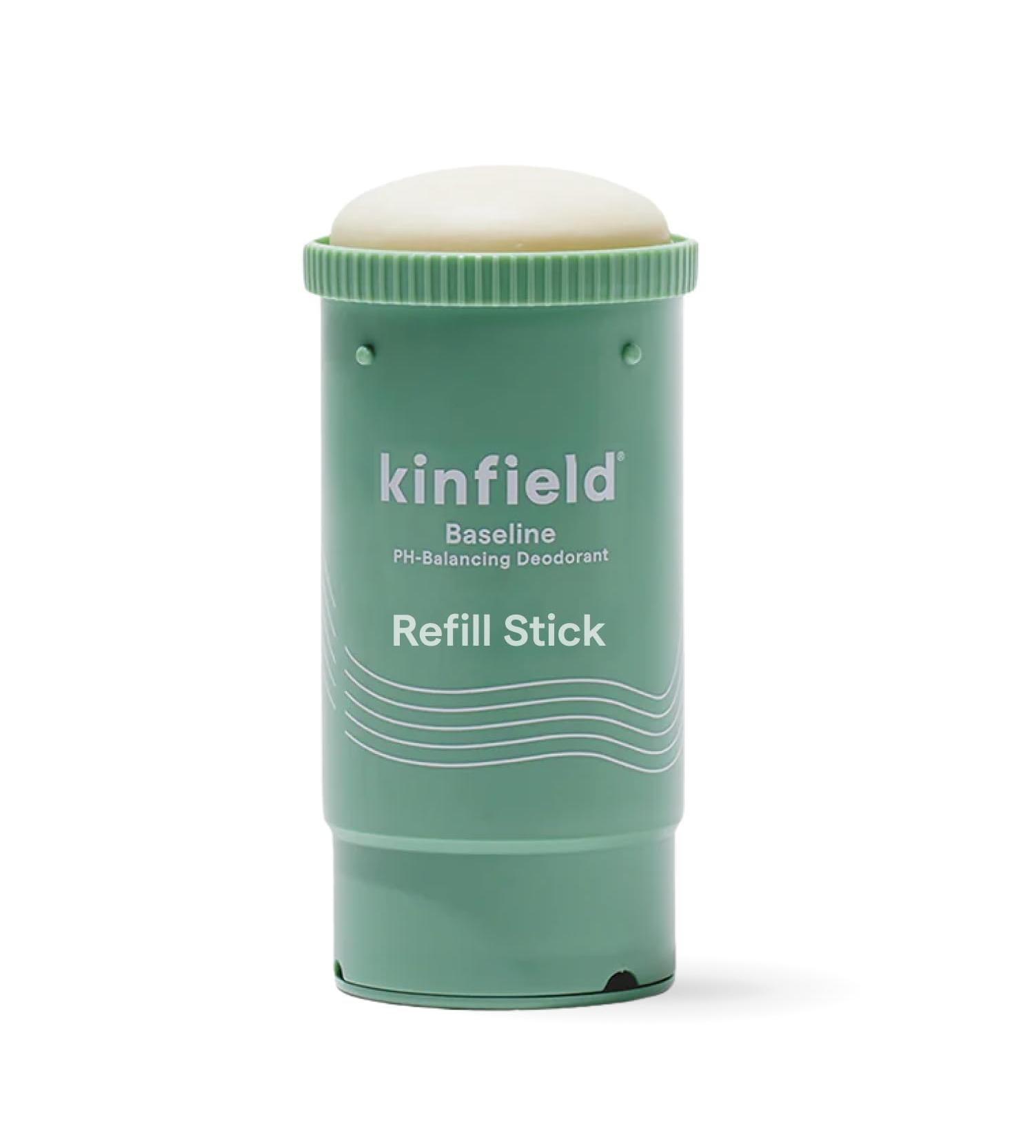 Kinfield Baseline PH-Balancing Deodorant Refill Stick - Vegan Natural Deodorant for Sensitive Skin - 2.8 oz - Worldwide Shipping Available - Buy Online on GoSupps.com