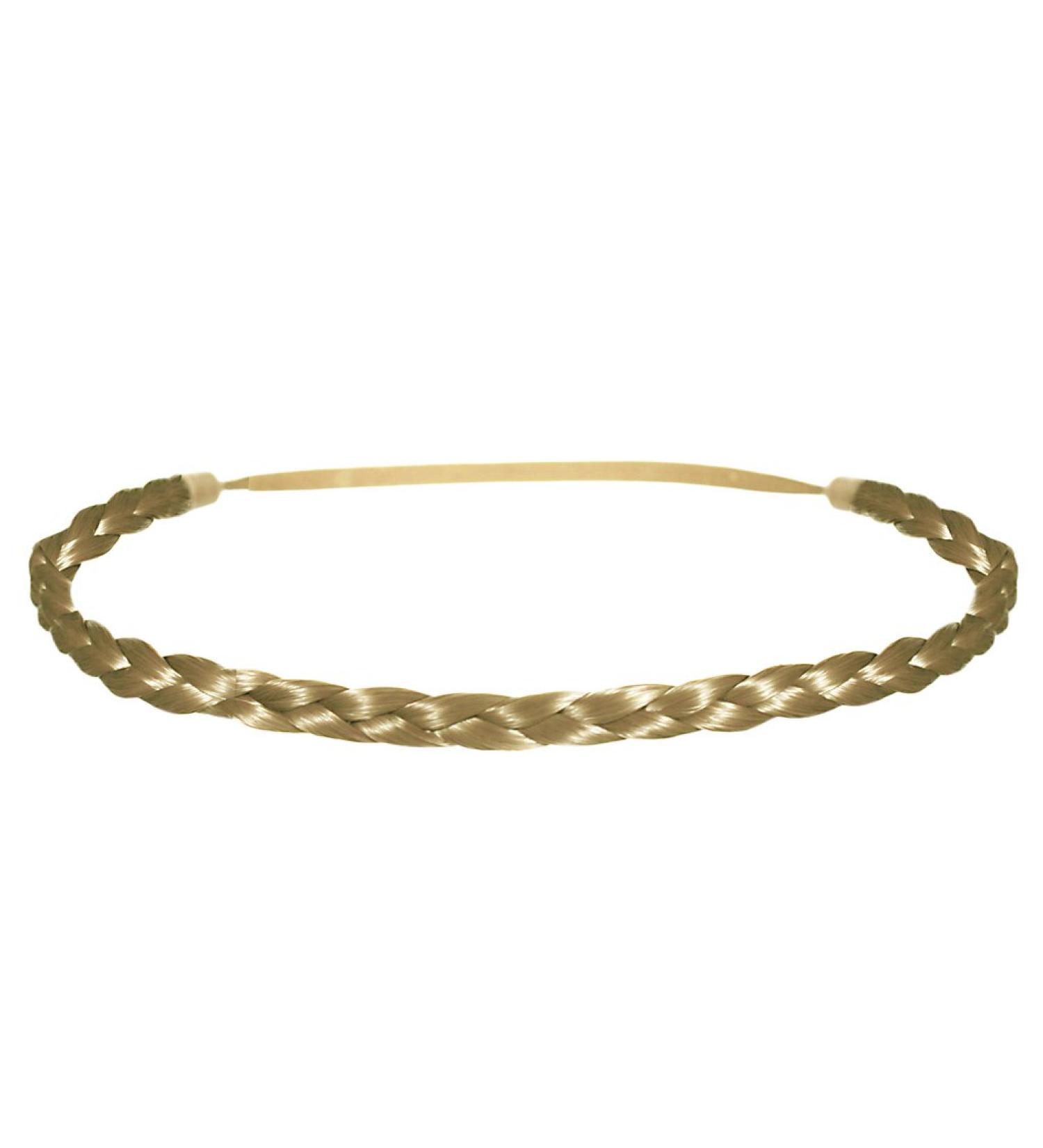 Mia Thin Braidie Blonde Synthetic Hair Headband for Women, Teens, and Girls - Stylish Hair Accessory for Work - Buy Online on GoSupps.com