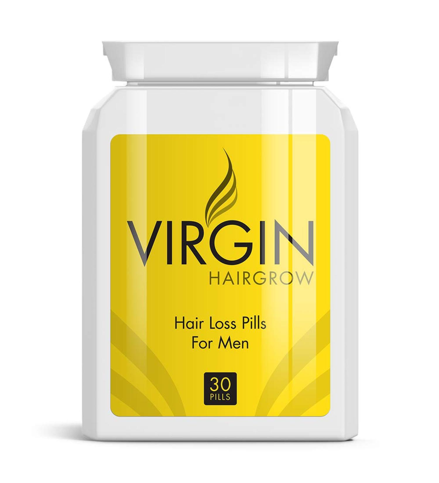Virgin Hairgrow UK - No.1 Hair Loss & Baldness Treatment Pill | Shop Internationally - Buy Online on GoSupps.com