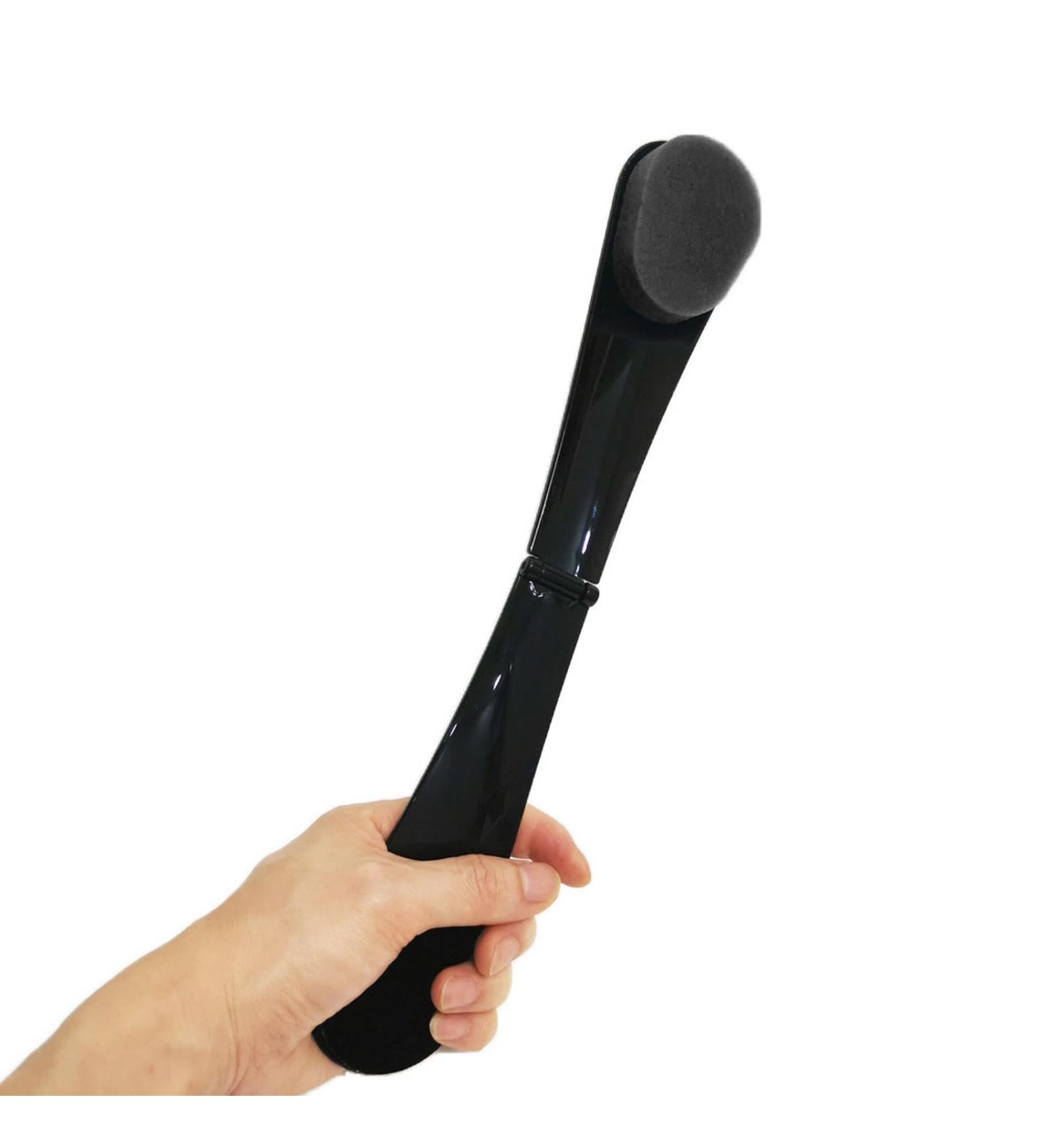 Black Tanning Back Brush - Easy Application for Hard-to-Reach Areas - Comfortable Grip Self Tanner Mitt for a Perfect Bronze - Buy Online on GoSupps.com