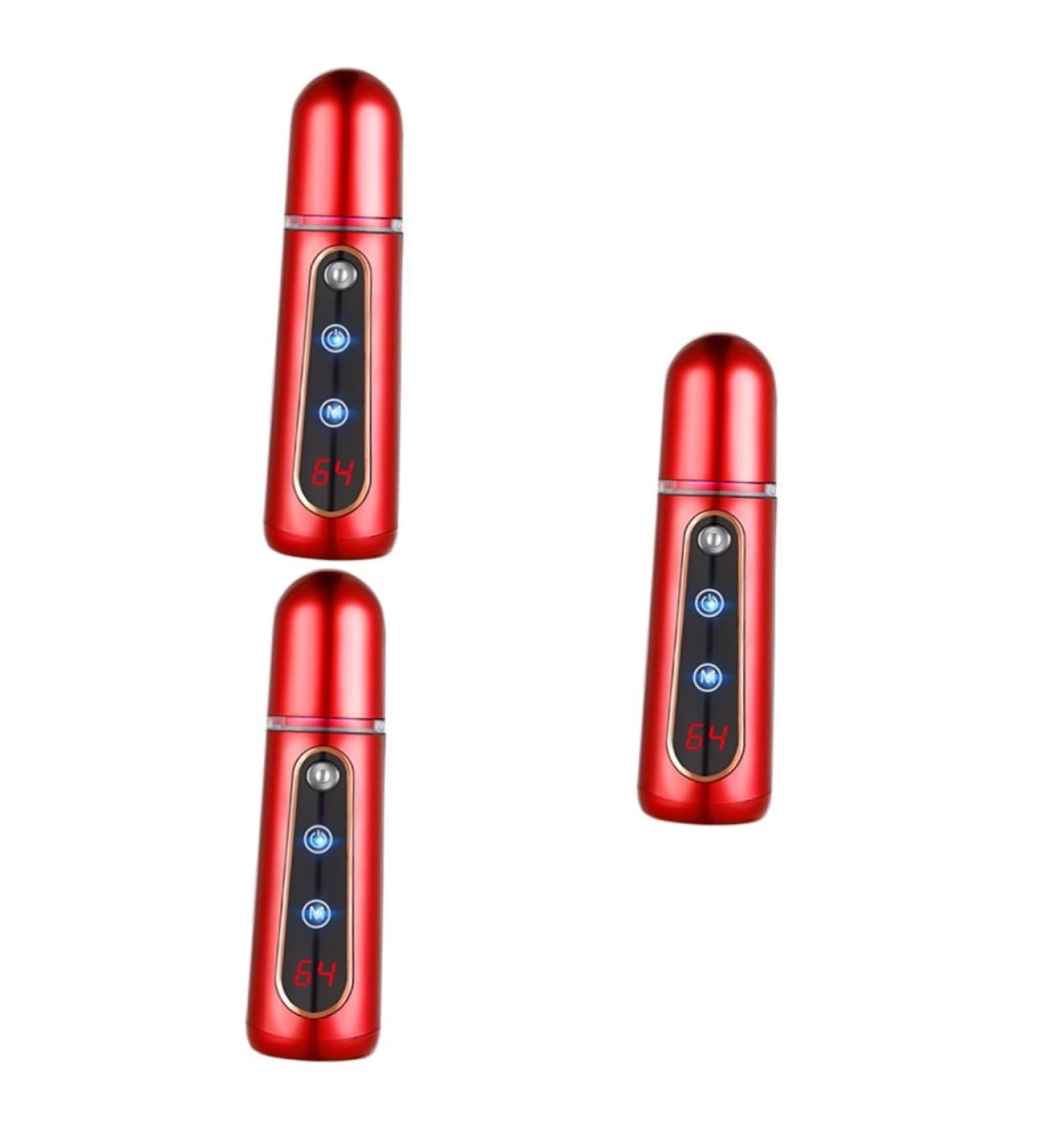 Beavorty 3pcs Facial Cool Mister Mist Spray Mini Face Spray Device Sprayer Hydrating Instrument Household 14X3.9X3.9CMx3pcs - Buy Online on GoSupps.com