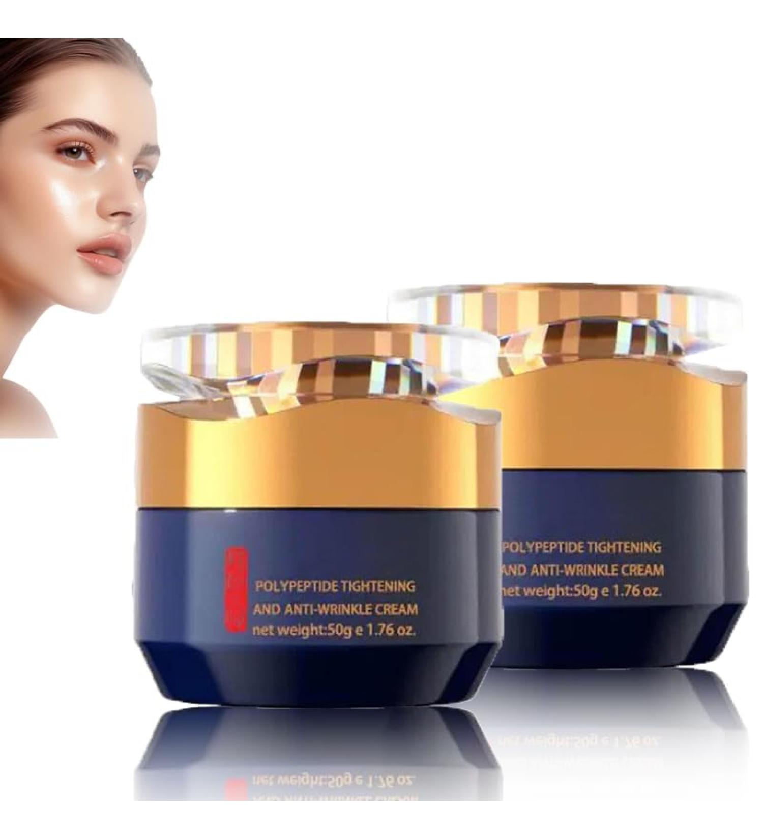  Generisch Qingling 2-Pack Anti-Wrinkle Face Creams with Polypeptides - Anti-Wrinkle Cream to Firm Skin and Reduce Wrinkles - Buy Online on GoSupps.com