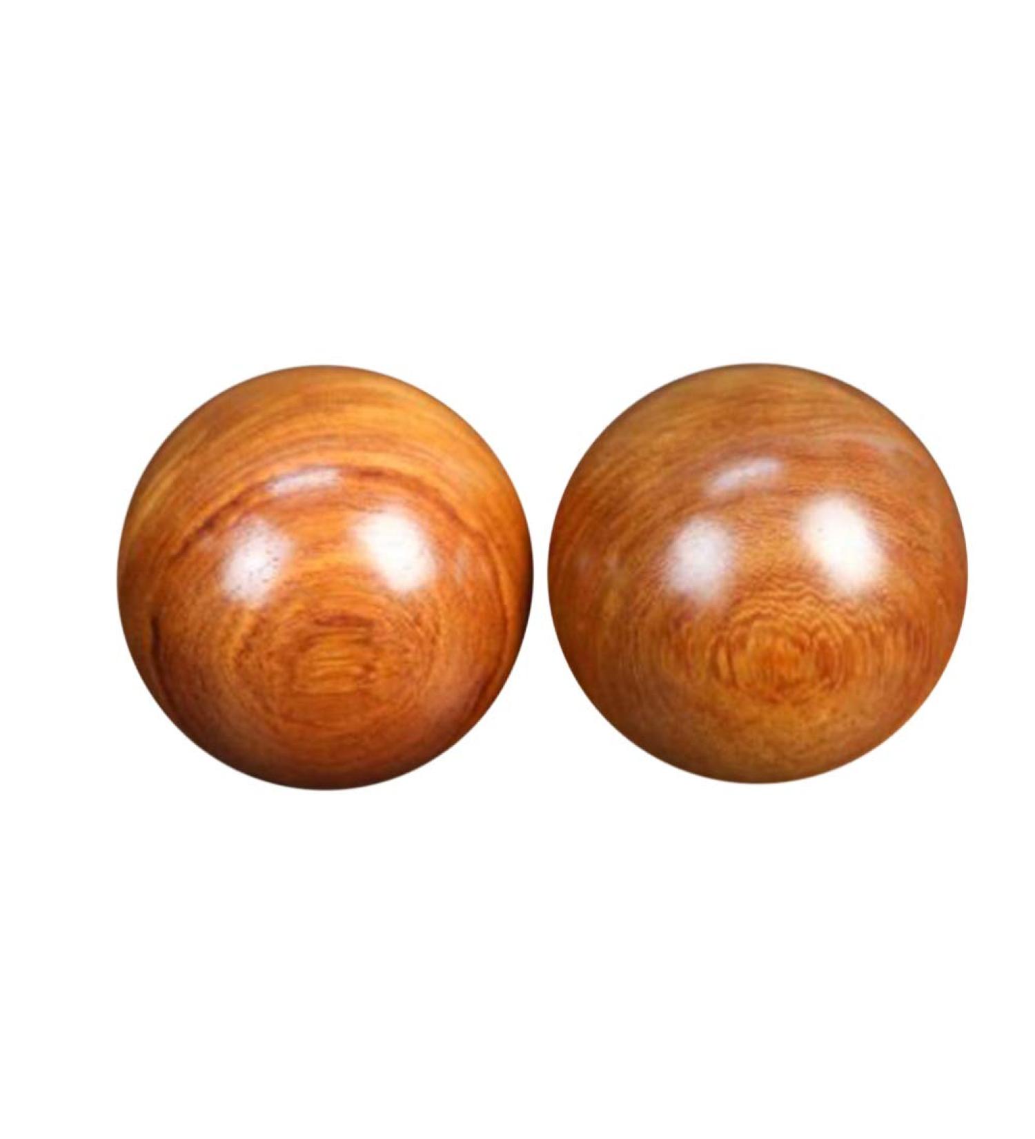 Supvox Rosewood Baoding Balls - Health Care Hand Massage Balls for Elderly | 5cm Pair - Buy Online on GoSupps.com