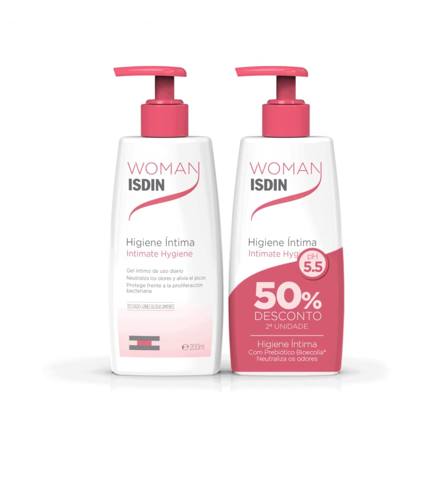 Isdin Woman hygiene gel for daily use 2 x 200 ml