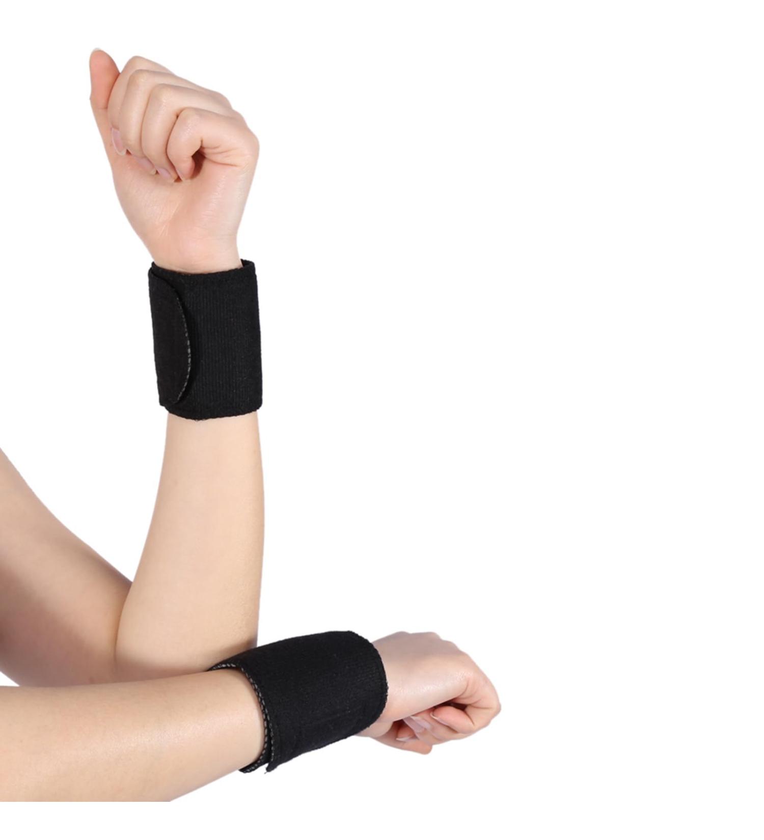 ZJchao Tourmaline Magnetic Wrist Brace for Tennis | Ergonomic Self-Heating Support & Protector - Buy Online on GoSupps.com