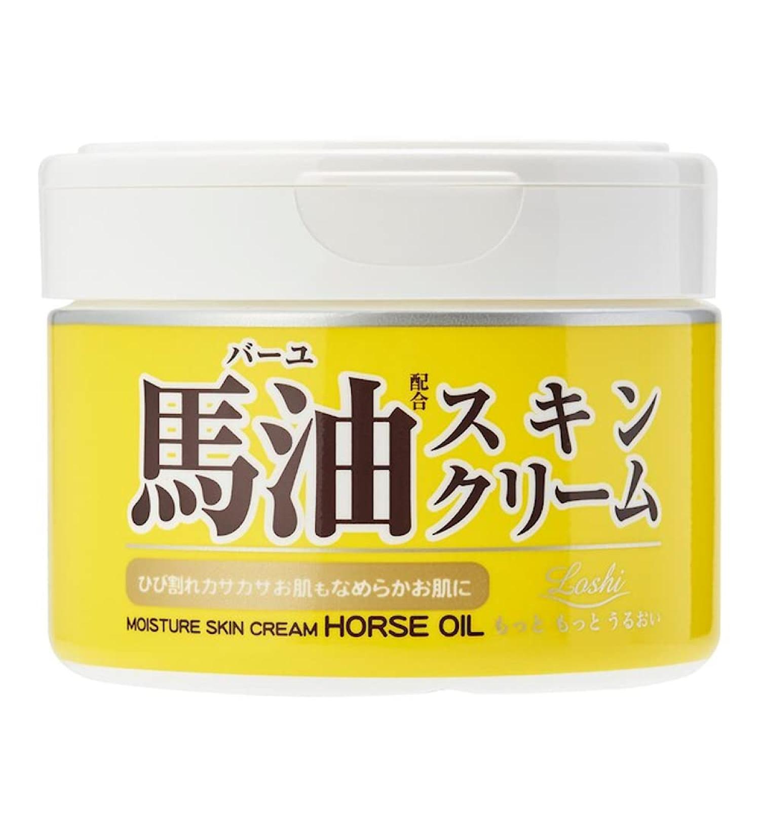 Loshi Horse Oil Moisture Skin Cream - Hydrating and Nourishing Formula - Buy Online on GoSupps.com