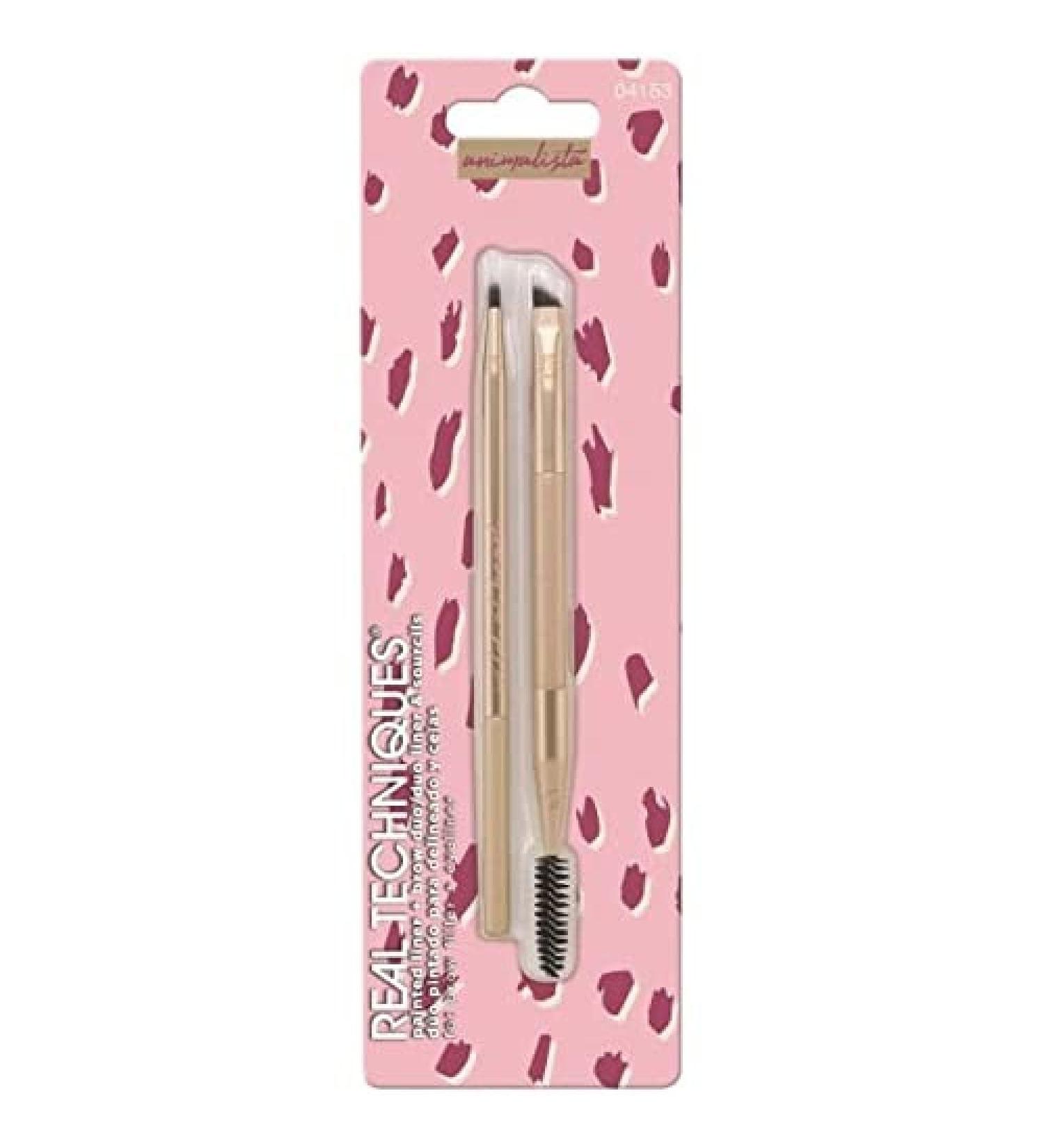 Animalistic Collection: Brow Duo Eyebrow Brush Set Real Techniques