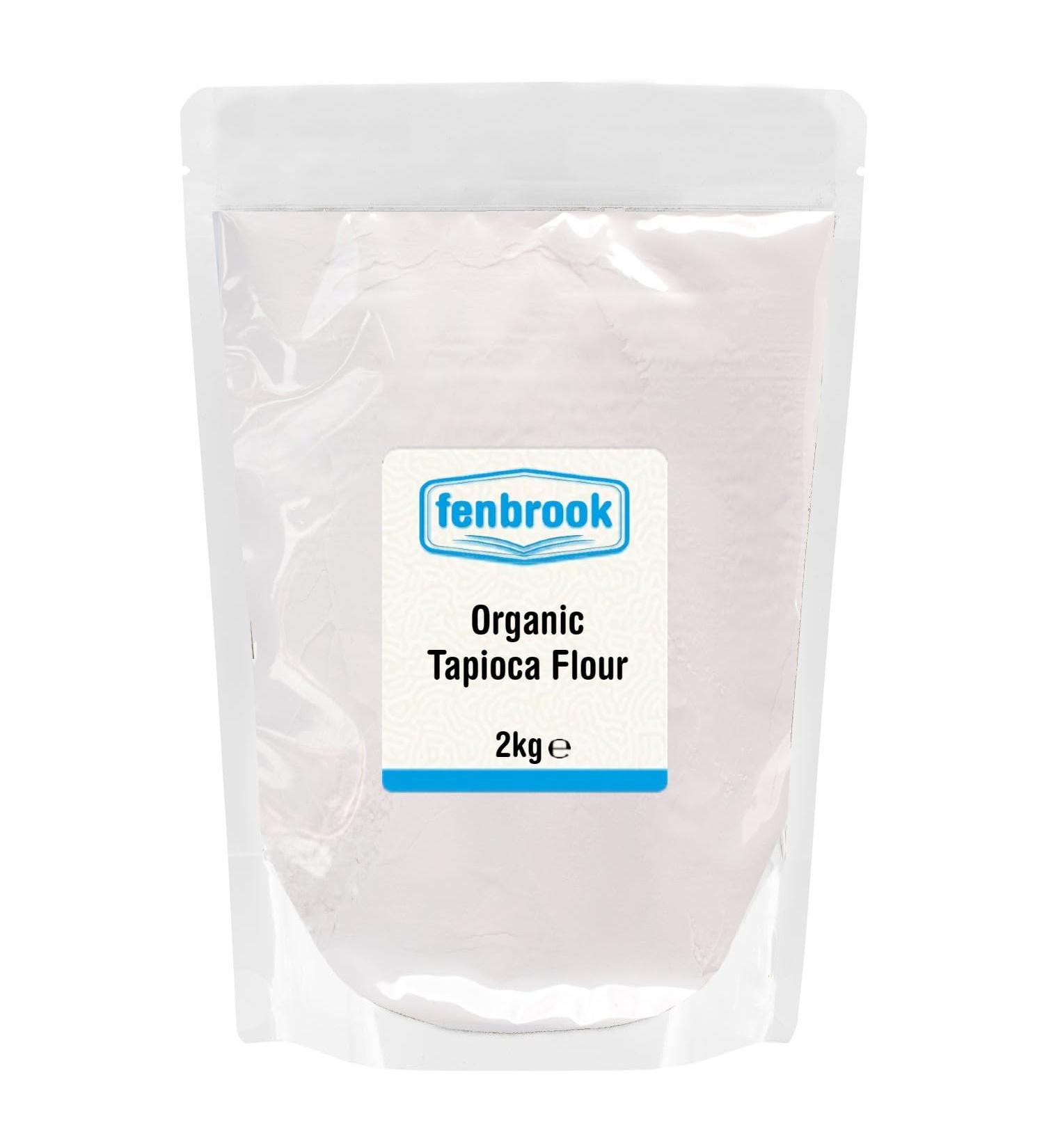 Organic Tapioca Flour 2kg | Certified Organic by Fenbrook Organic - Buy Online on GoSupps.com