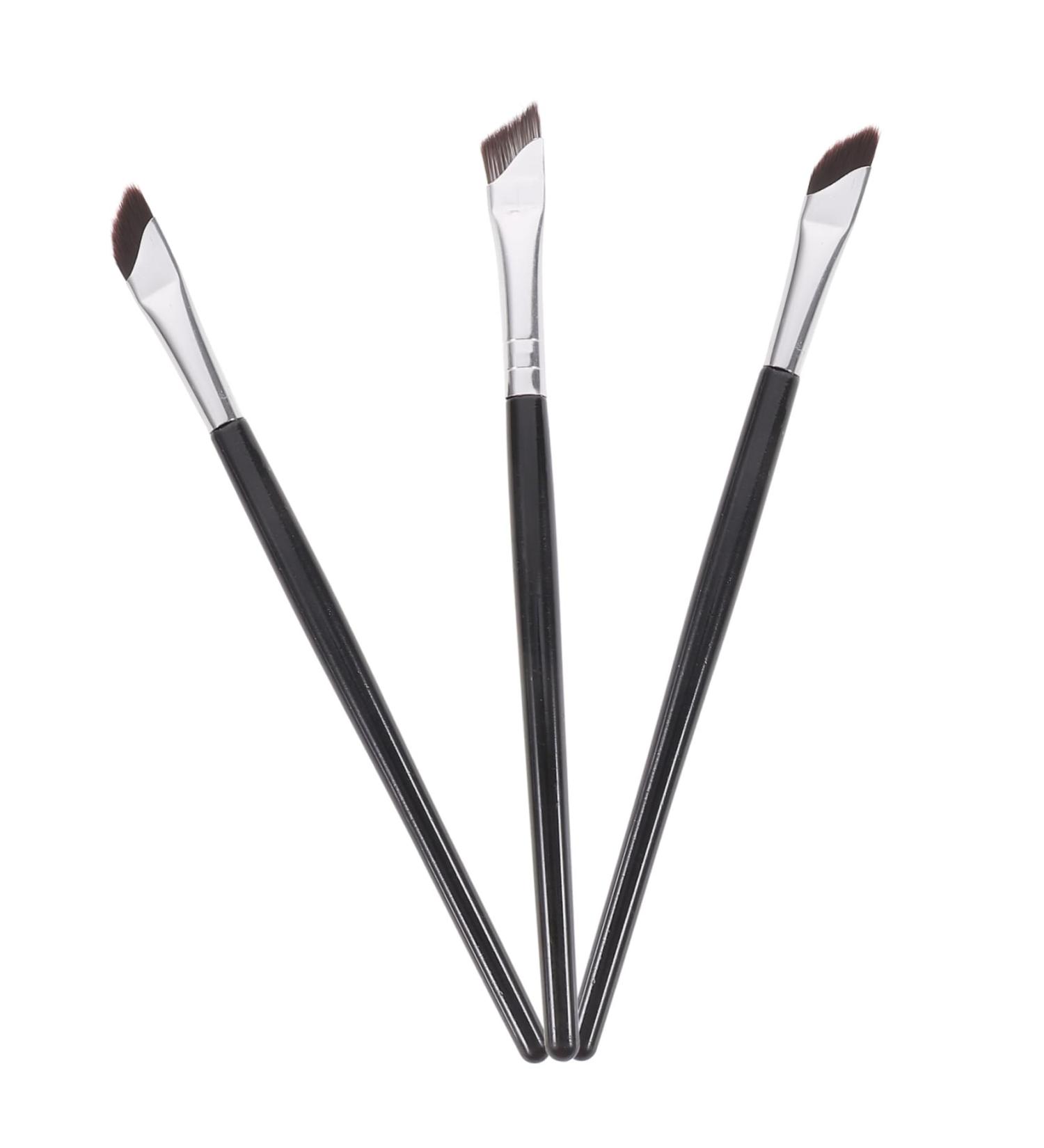 Hemoton 3pcs Set Under Eye Concealer Brush Eyebrows Brush Eyebrow Brush Concealer Brush under Eye Angled Makeup Brush Eyeshadow Brush Angled Concealer Brush Precision Concealer Brush - Buy Online on GoSupps.com
