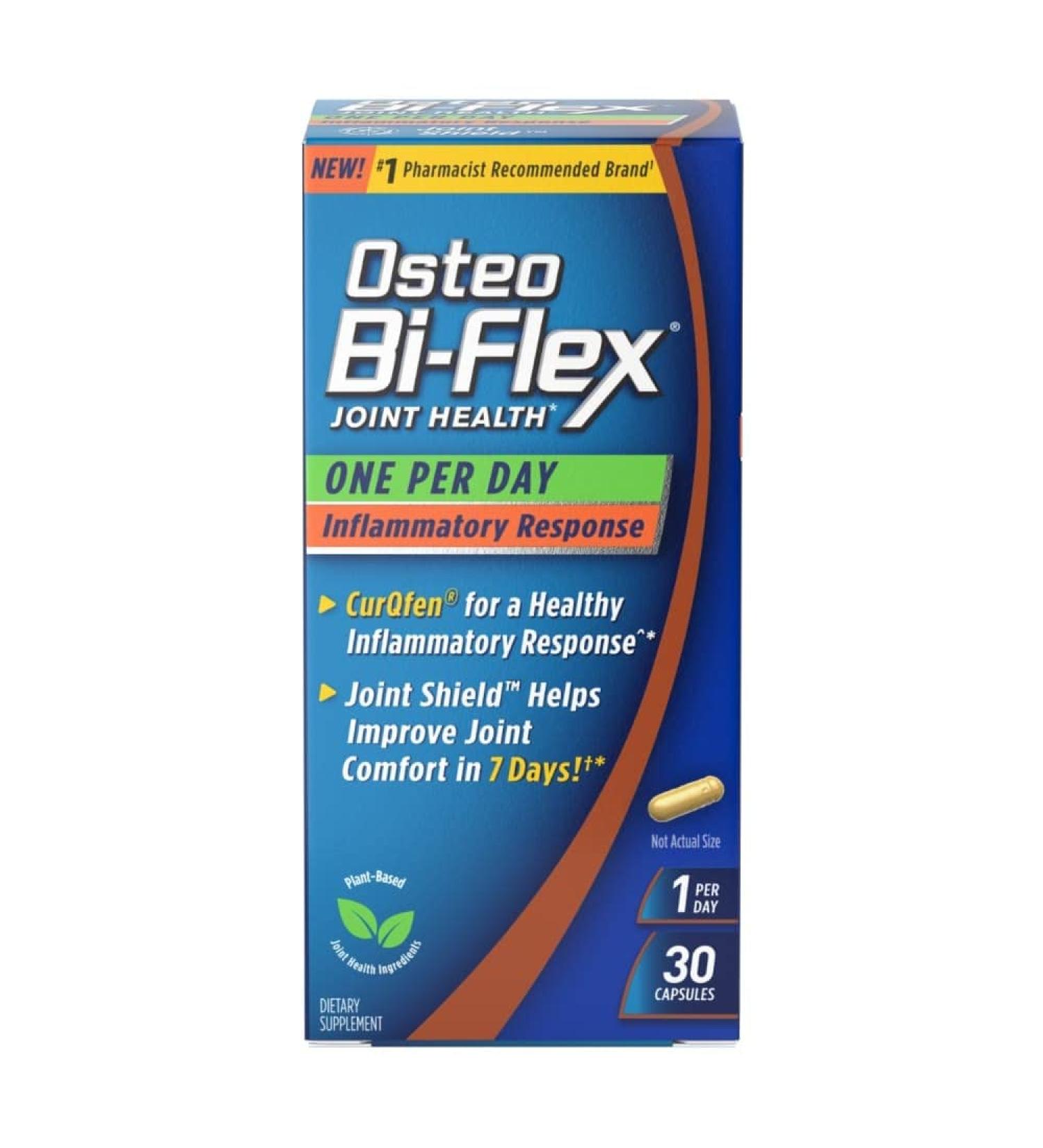 Osteo Bi-Flex One Per Day Inflammatory Response Joint Health Supplement 30 Ct Capsules - Buy Online on GoSupps.com