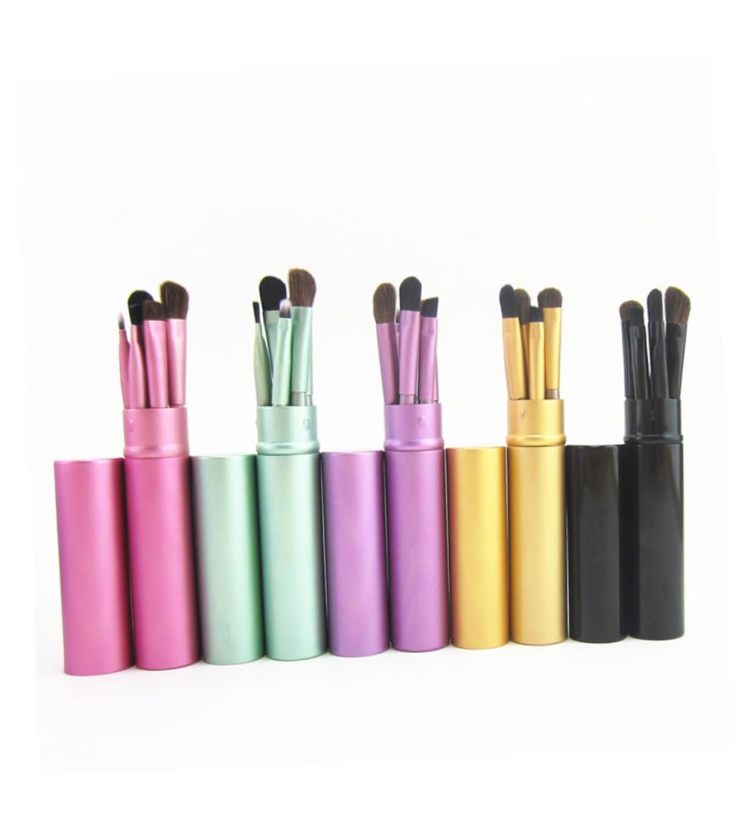 Baluue 5pcs Eye Makeup Brush Kit Eye Shadow Brush Eyeshadow Brush Purple - Buy Online on GoSupps.com