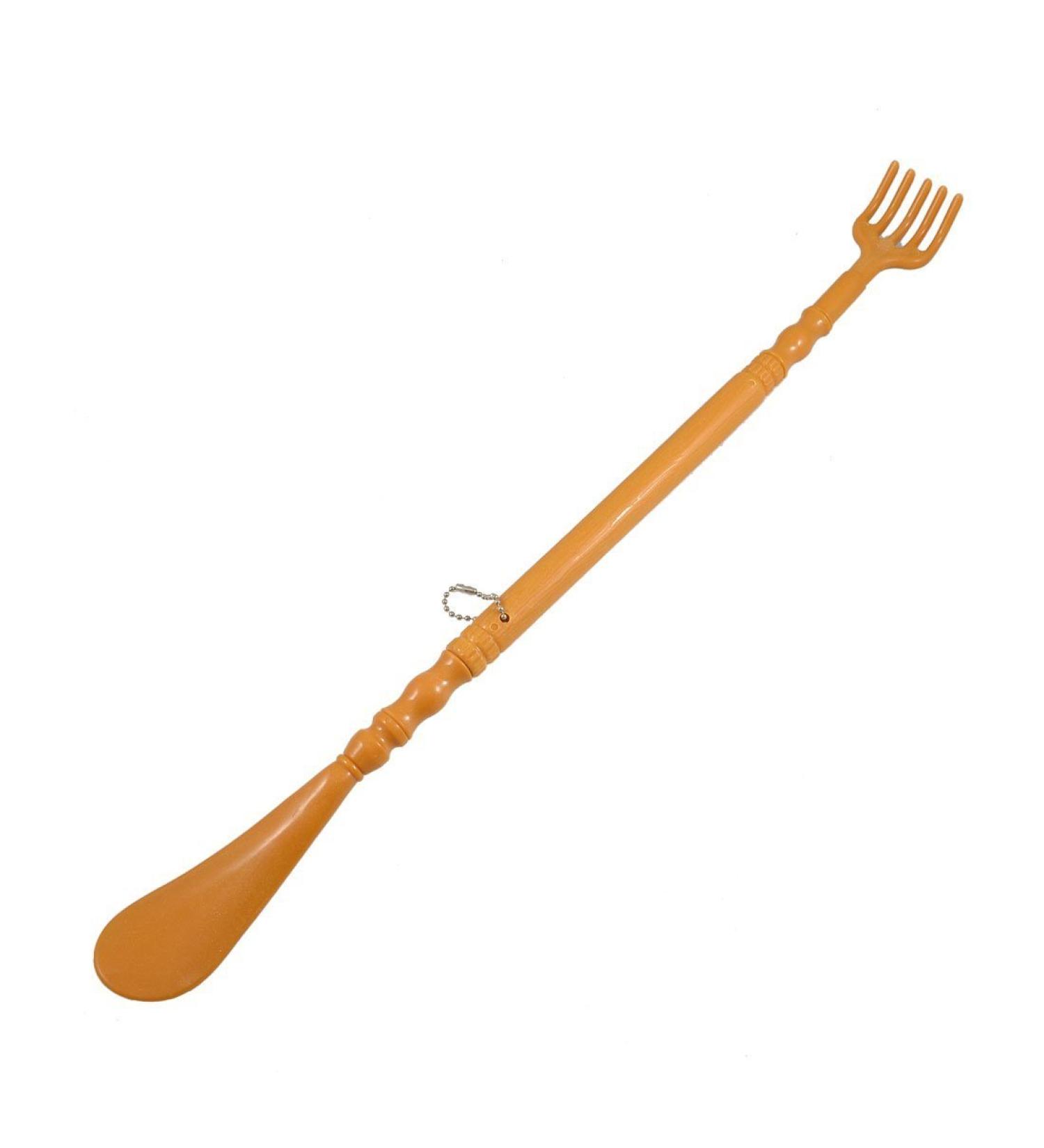 Hausdec Plastic Back Scratcher Aid 48 cm - Comfortable & Durable Back Relief Tool for Easy Use | International Shipping Available - Buy Online on GoSupps.com
