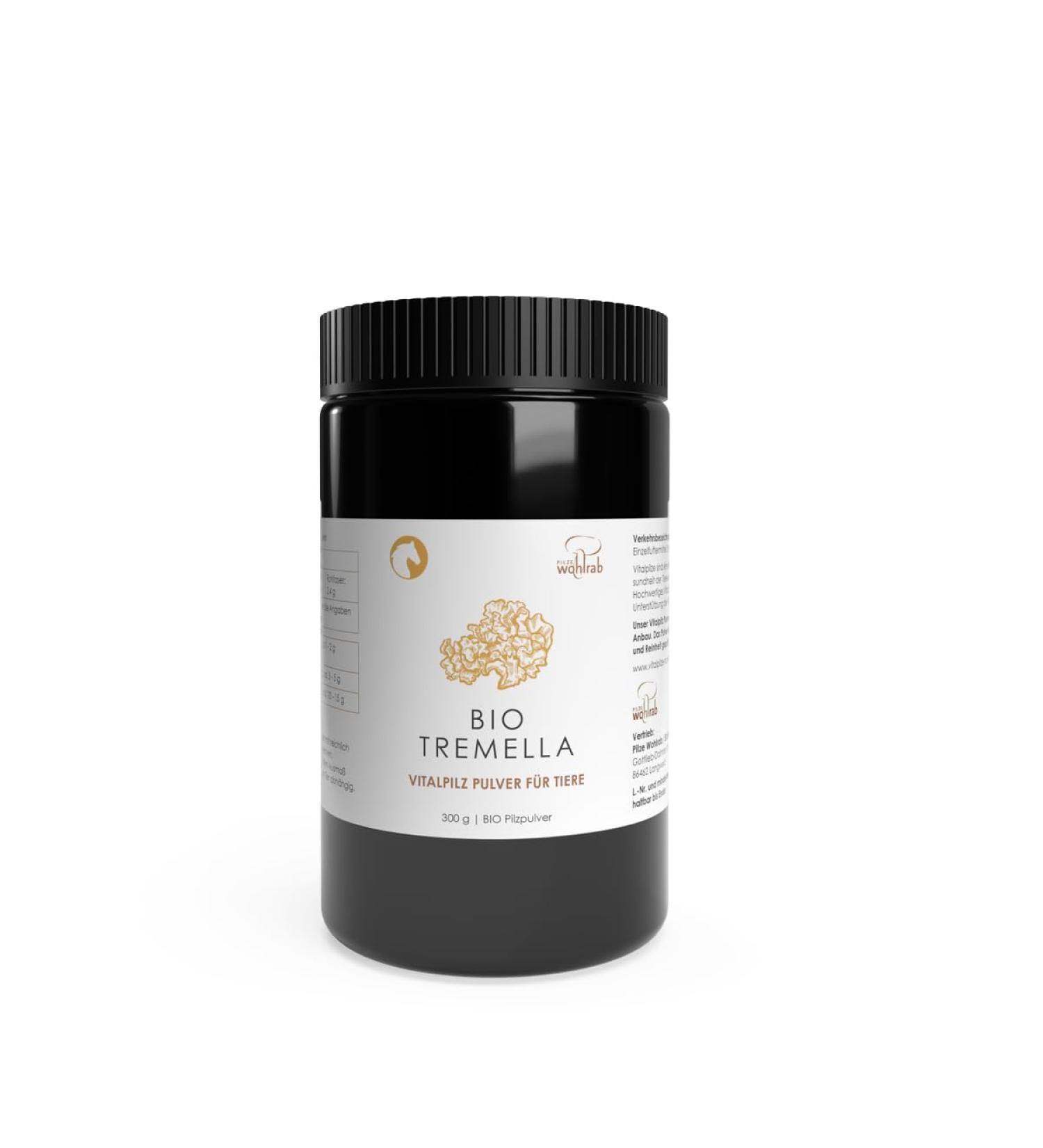 Buy Organic Tremella Mushroom Powder for Animals | 300g | Pure Vital Mushrooms | Highest Quality | Dosage Guide - Buy Online on GoSupps.com