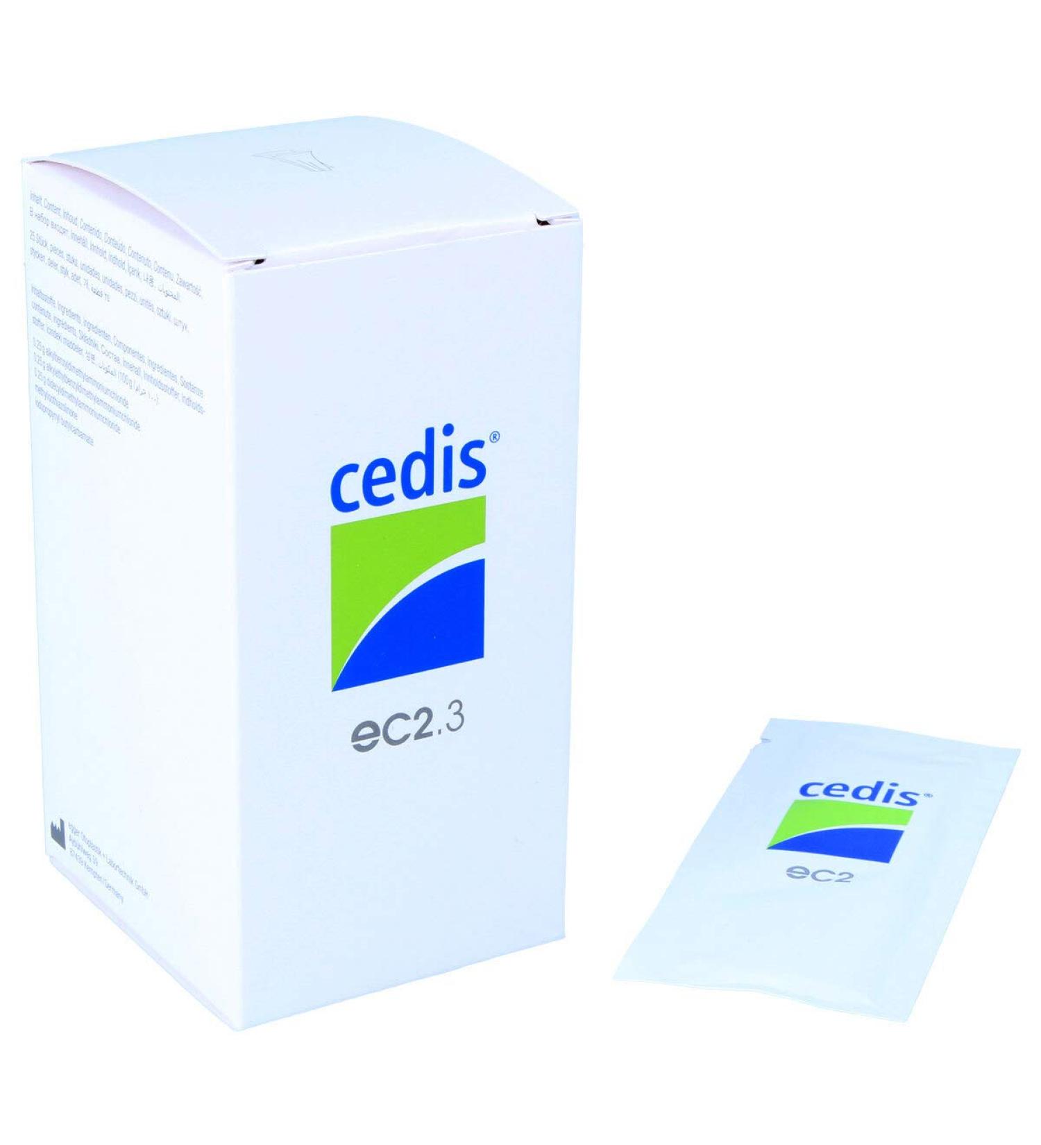 CEDIS cleaning wipes individually packed 25 pieces - Cedis No. 86802