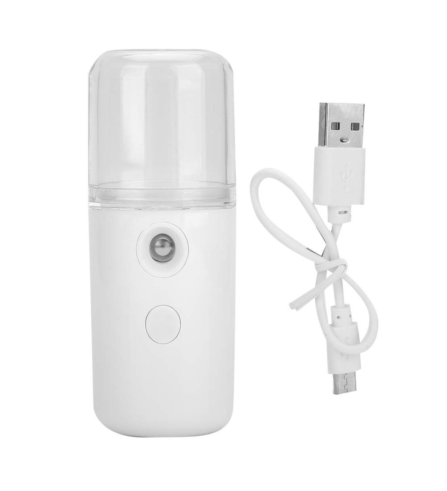 OKJHFD Nano Face Mist Sprayer Household Portable Nanometer Mist Spray Atomization Face Moisturizing Sprayer Nebulizer for Skin Care Travel Personal Care (White) - Buy Online on GoSupps.com