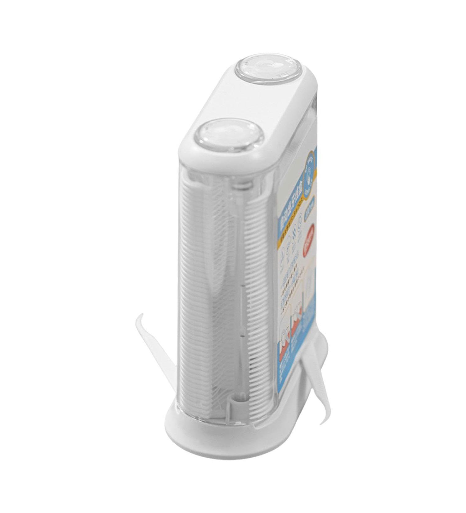 Portable Dental Dispenser: Refillable Pop-Up Tooth Silk Organizer for On-the-Go Dental Care | Transparent Case for Adults - Buy Online on GoSupps.com