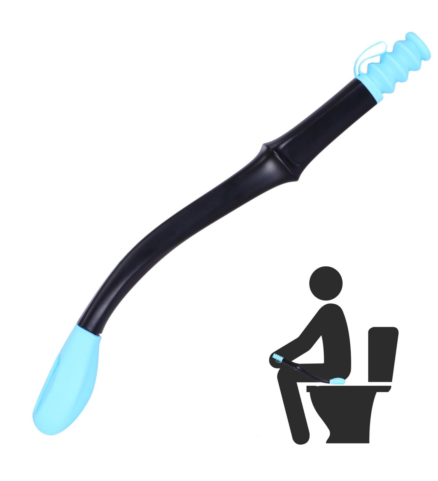 15.5-Inch Comfort Wipe Toilet Paper Aid for Restricted Mobility | WC Aids for Easy Wiping - Buy Online on GoSupps.com