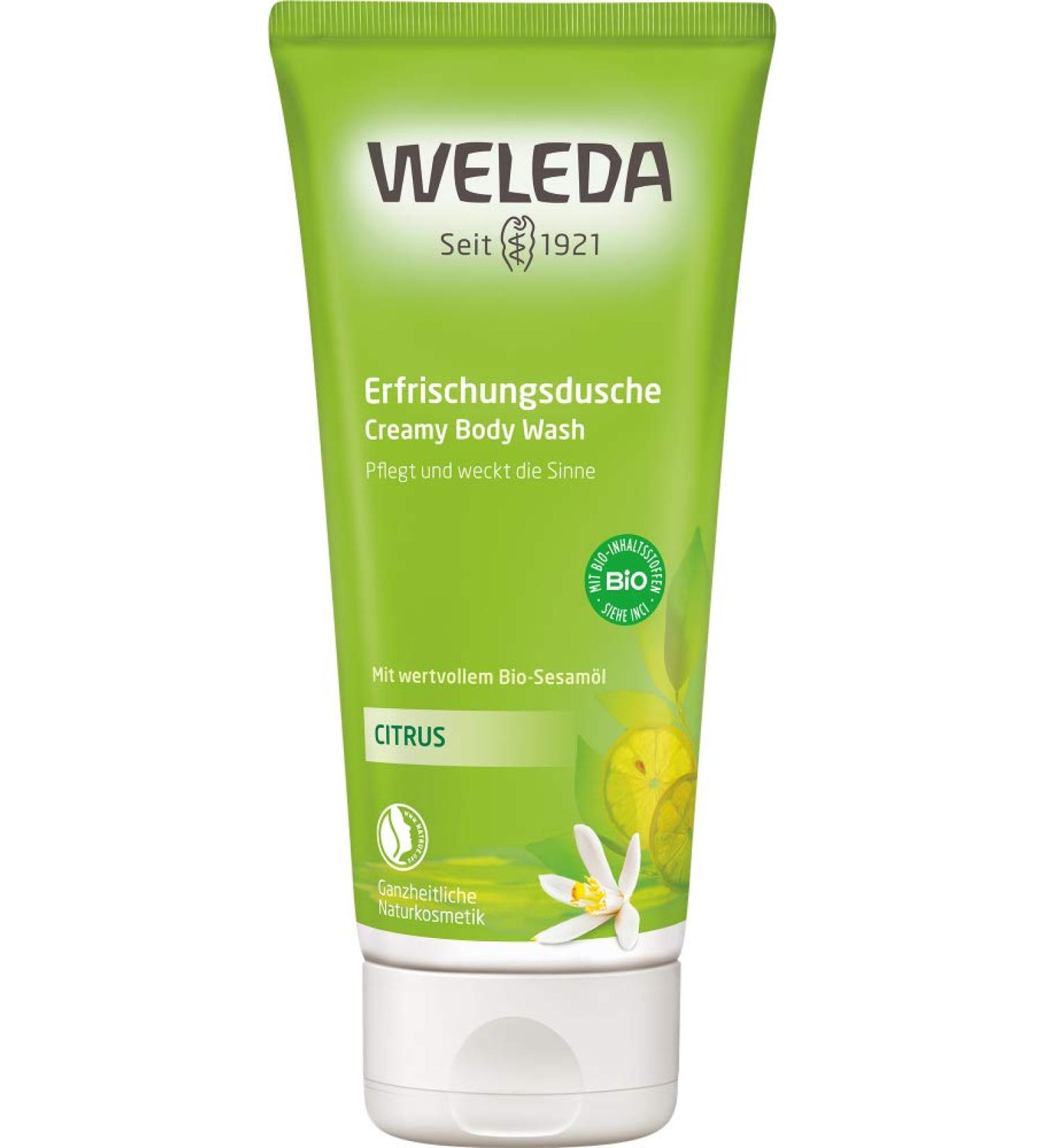 Weleda Bio Citrus refreshing shower 6 x 200 ml