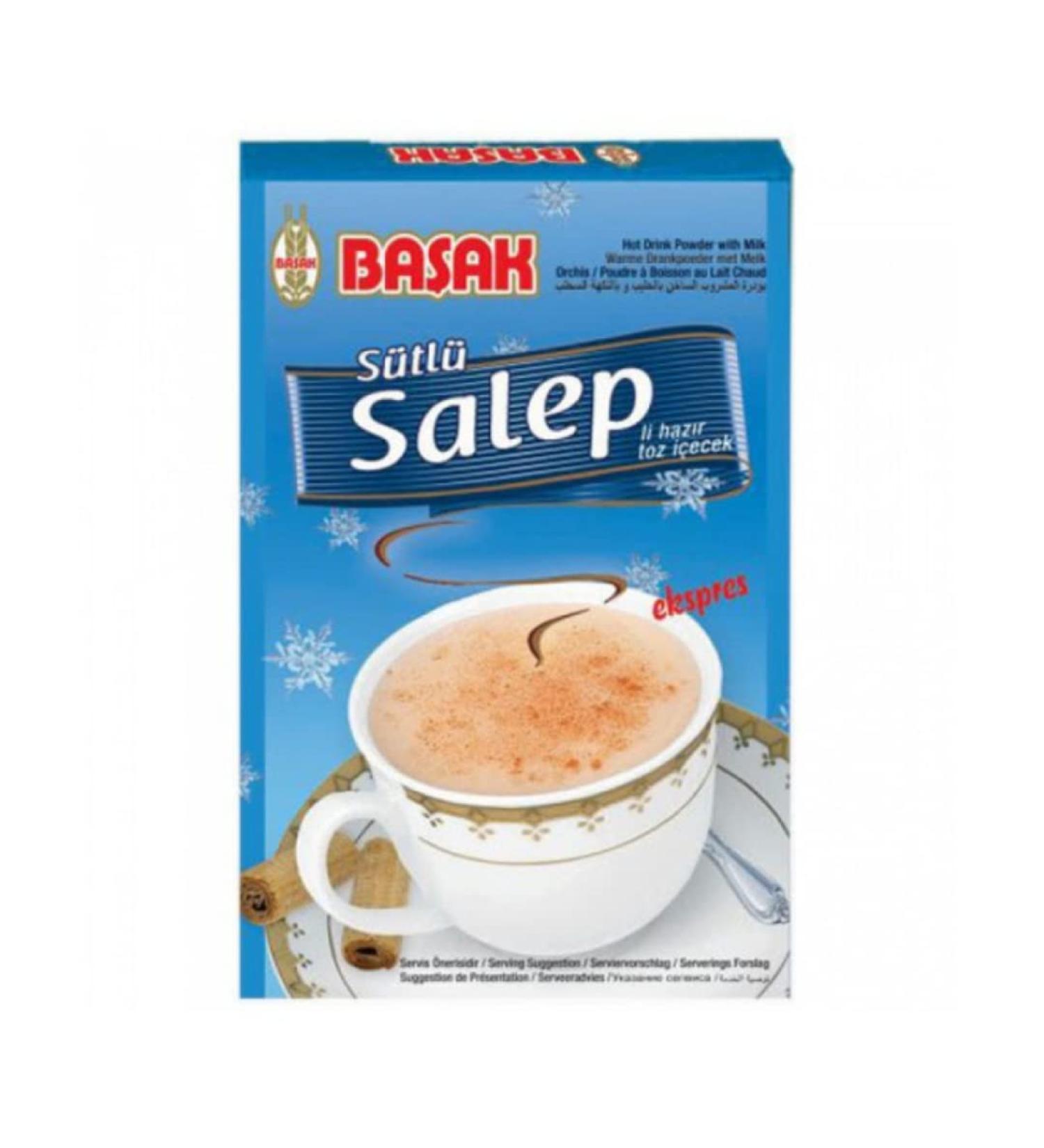 Basak Sahlep Hot Drink Powder with Milk 130gr x 10 pack