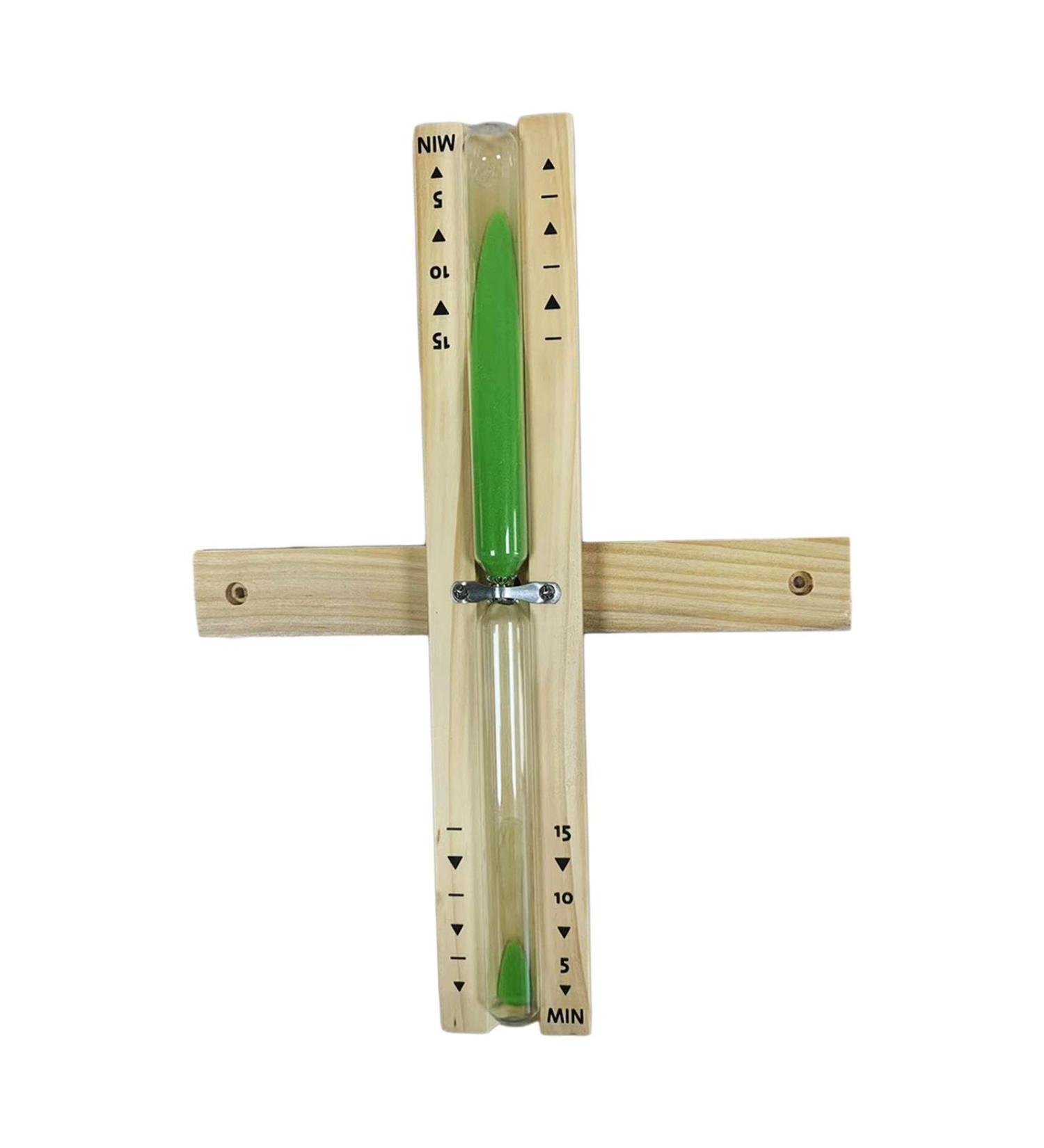 Milageto Hourglass Sand Timer - Heat-Resistant Multi-Purpose Green Sandwatch for Saunas & Early Education - Buy Online on GoSupps.com