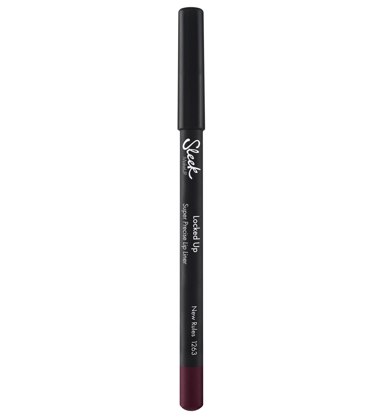Sleek MakeUP Locked Up Super Precise Lip Liner - New Rules (Deep Purple) 1.79g - Buy Online on GoSupps.com
