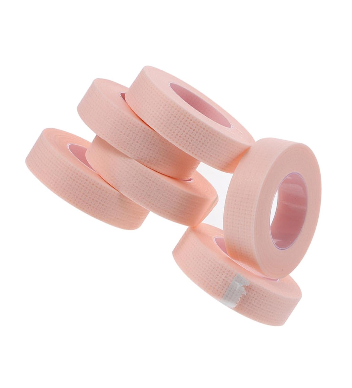 Angoily 6 Pcs Pink Eyelash Tape & Flex Tools for Lash Extensions | Double Sided Non-Woven Eyelid Tape | Shop Internationally - Buy Online on GoSupps.com