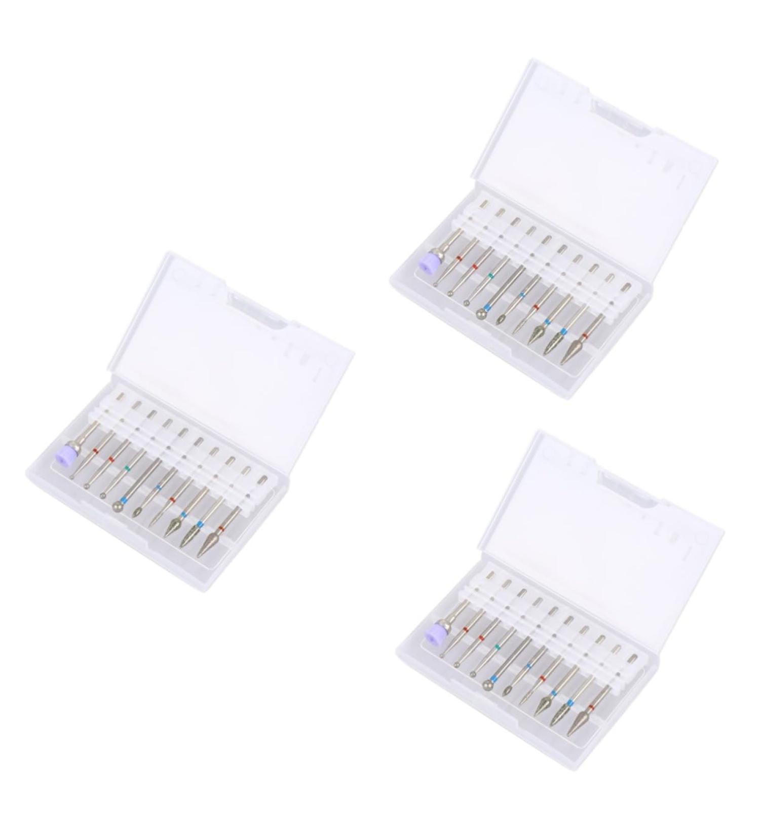 minkissy 30 Pcs Bit Electric Manicure Grinding Head Tool E Tool Acrylic Nail Drill Bits Nail Grinding Head Nail Drill Bits for Acrylic Nails Power Tools 10 Piece Set Advanced Mx3pcs As Shownx3pcs - Buy Online on GoSupps.com