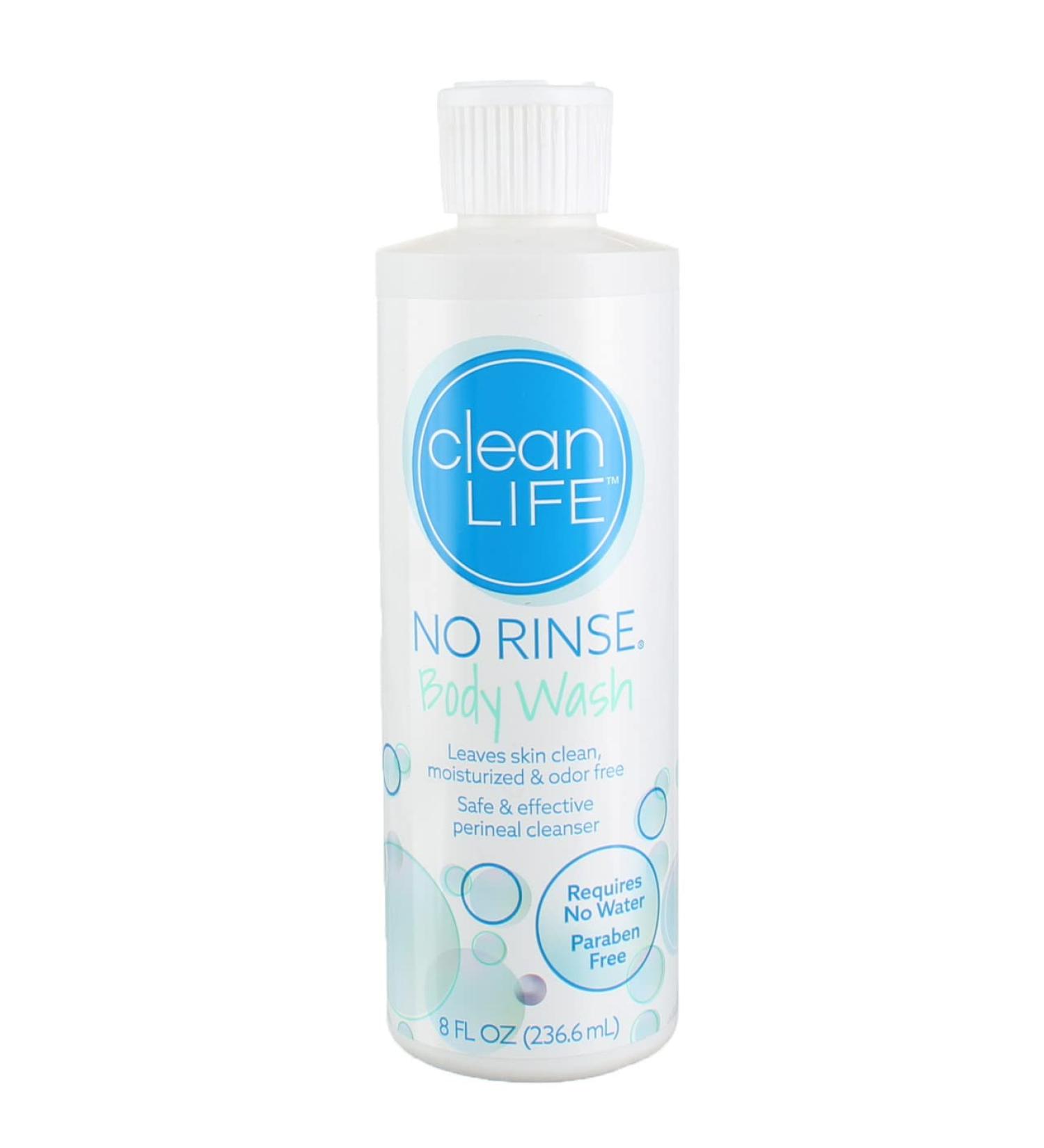 No Rinse Body Wash (3 Bottles) 8FL OZ Bottles
