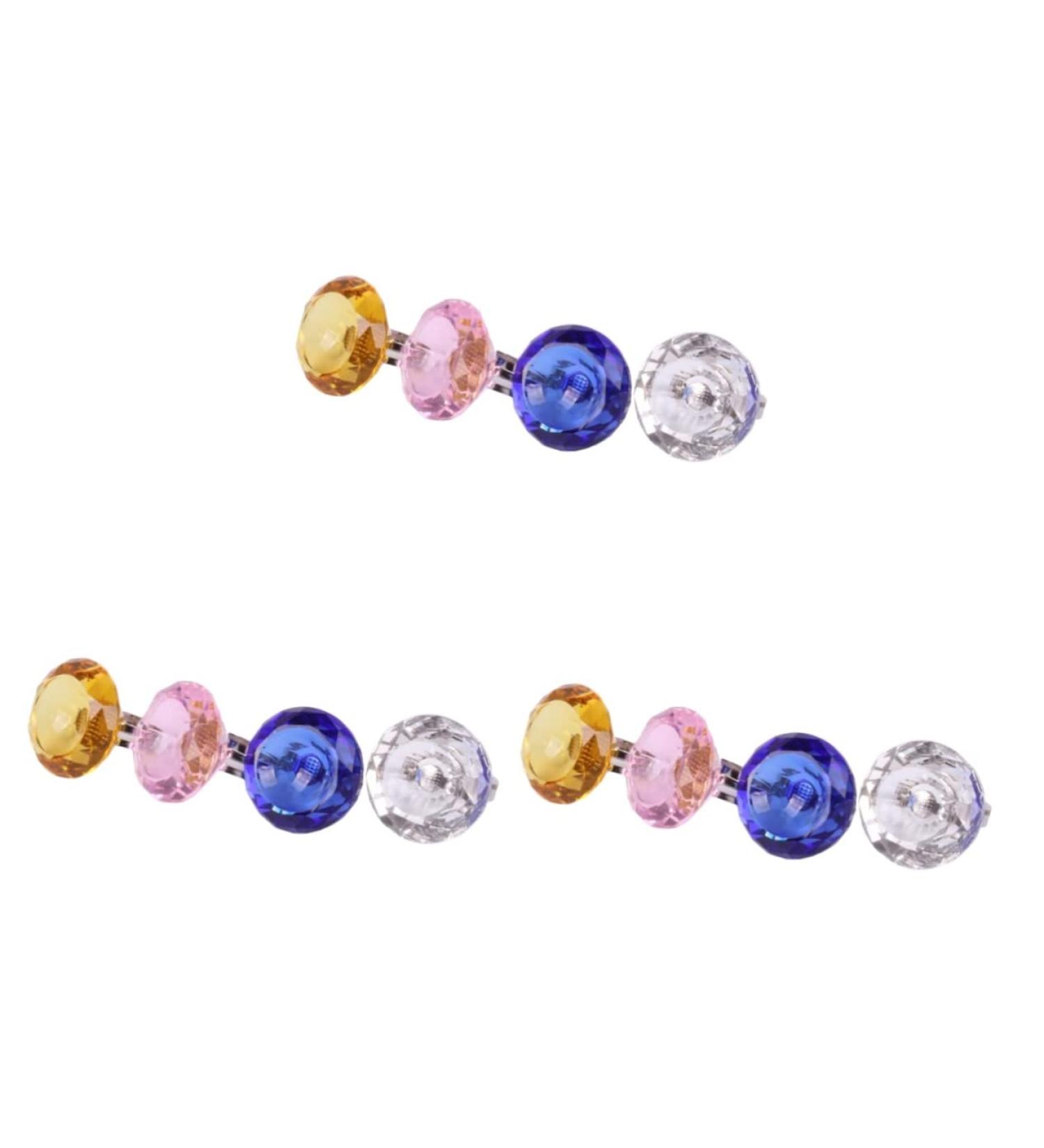 Buy Beatifufu 12-Piece Eyelash Tools Set | Clear Manicure Glass Nail Gold Crystal Pigment Adhesive Cups & Cubberry Art | International Shipping - Buy Online on GoSupps.com